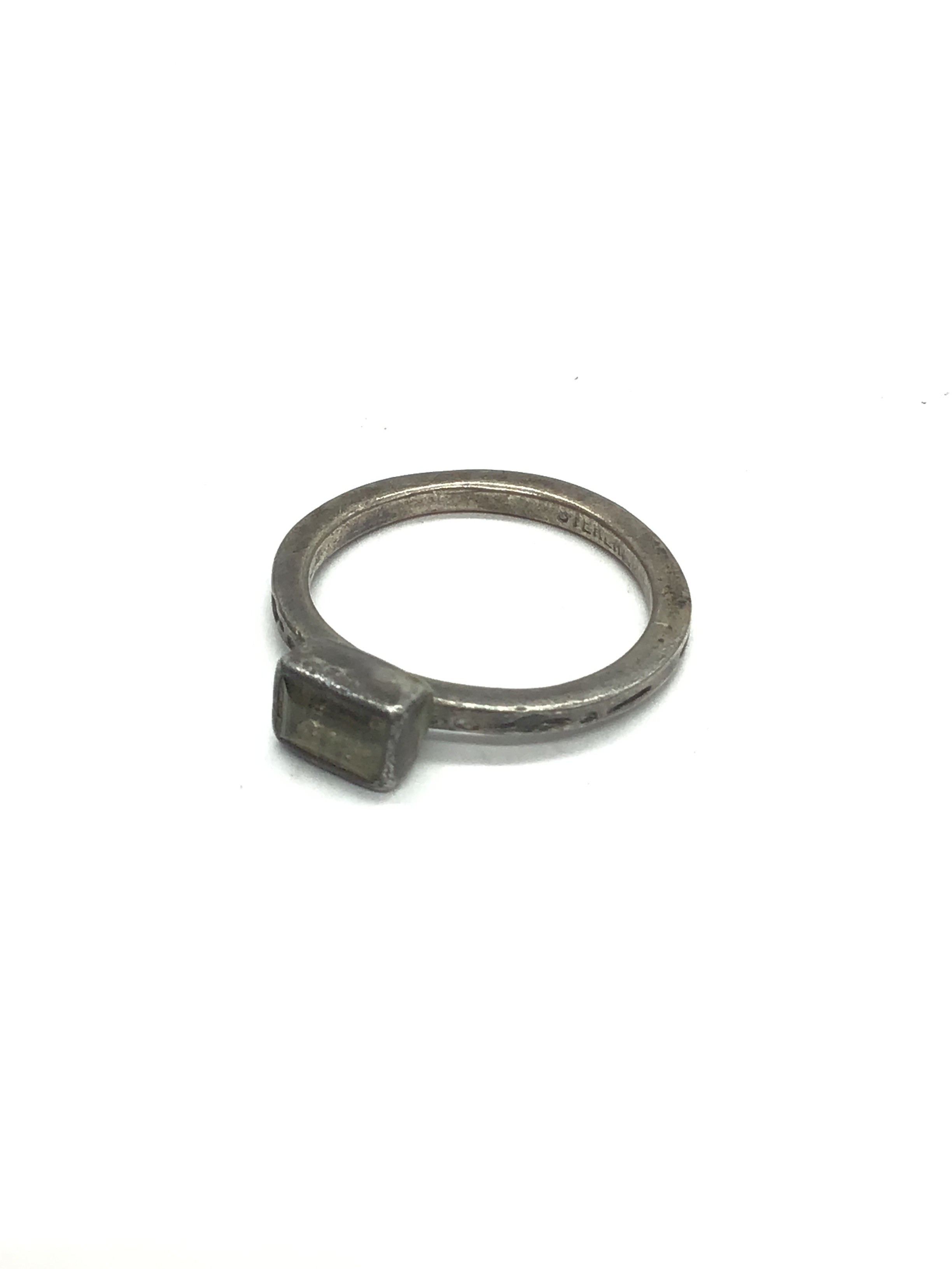 Sterling silver ring