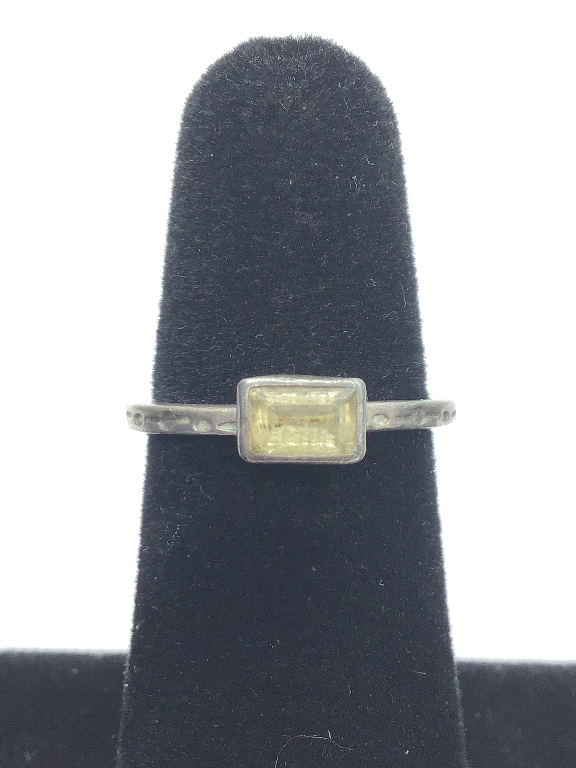 Sterling silver ring