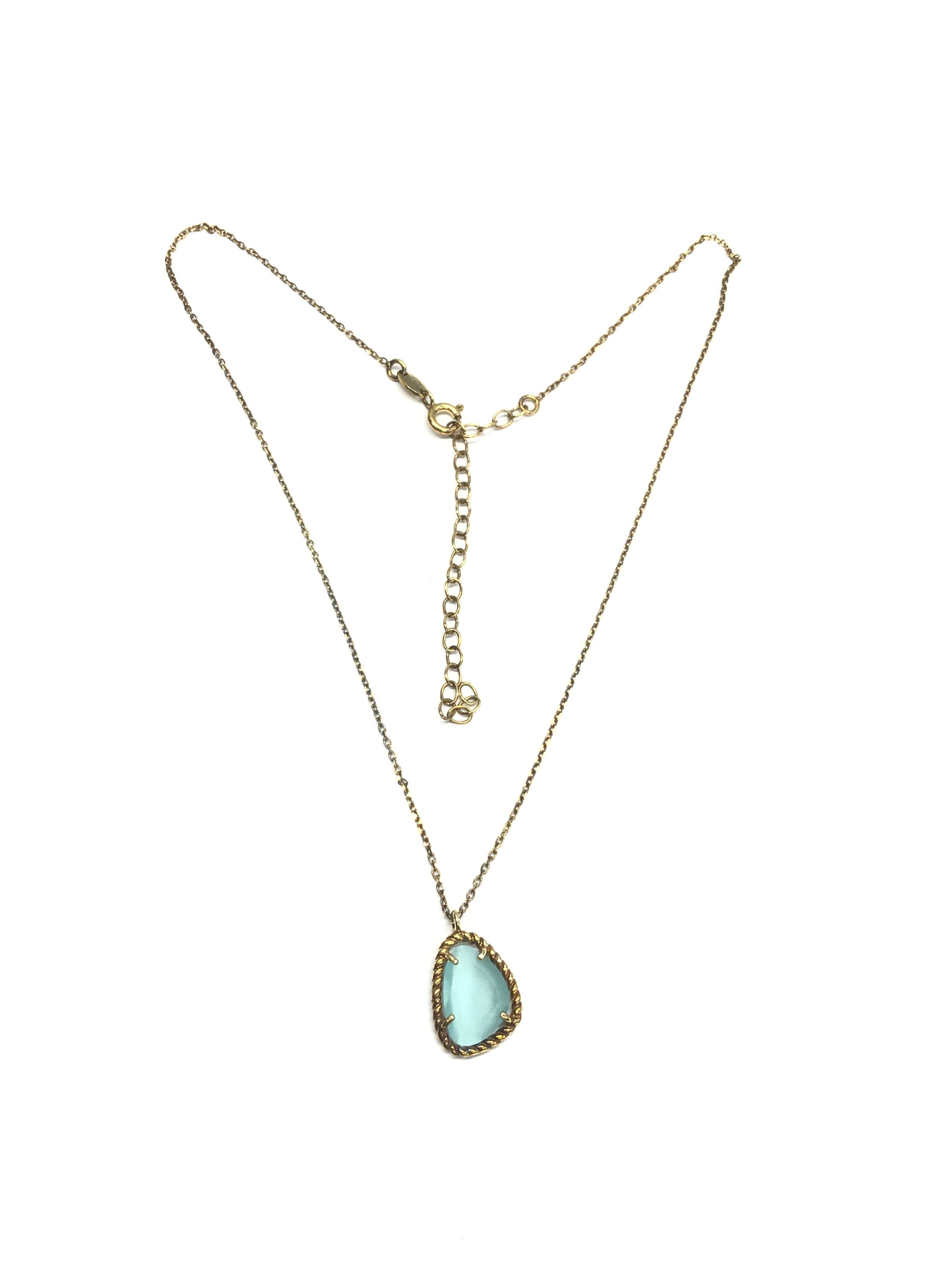 Sterling silver necklace with pendant