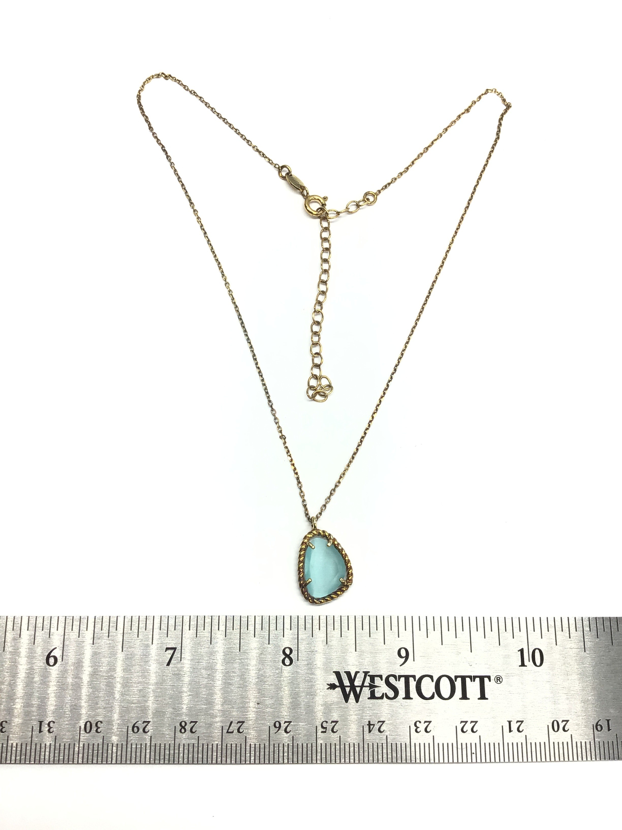 Sterling silver necklace with pendant