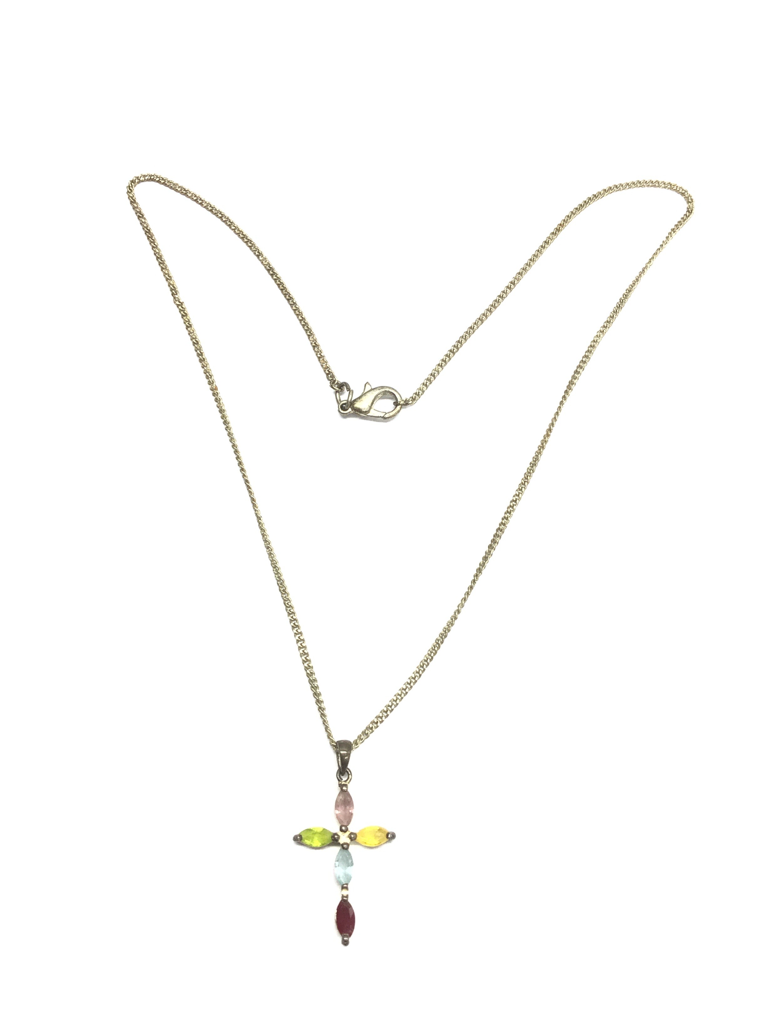 Sterling silver necklace with pendant
