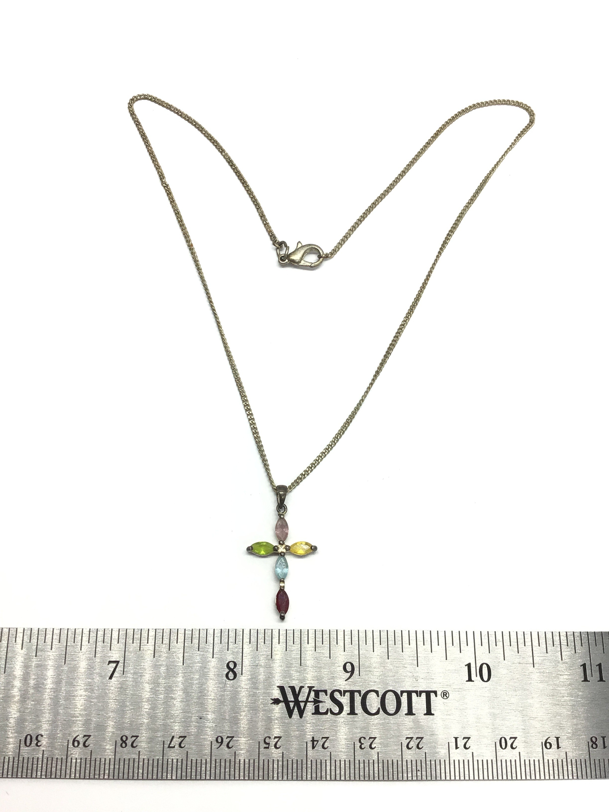 Sterling silver necklace with pendant