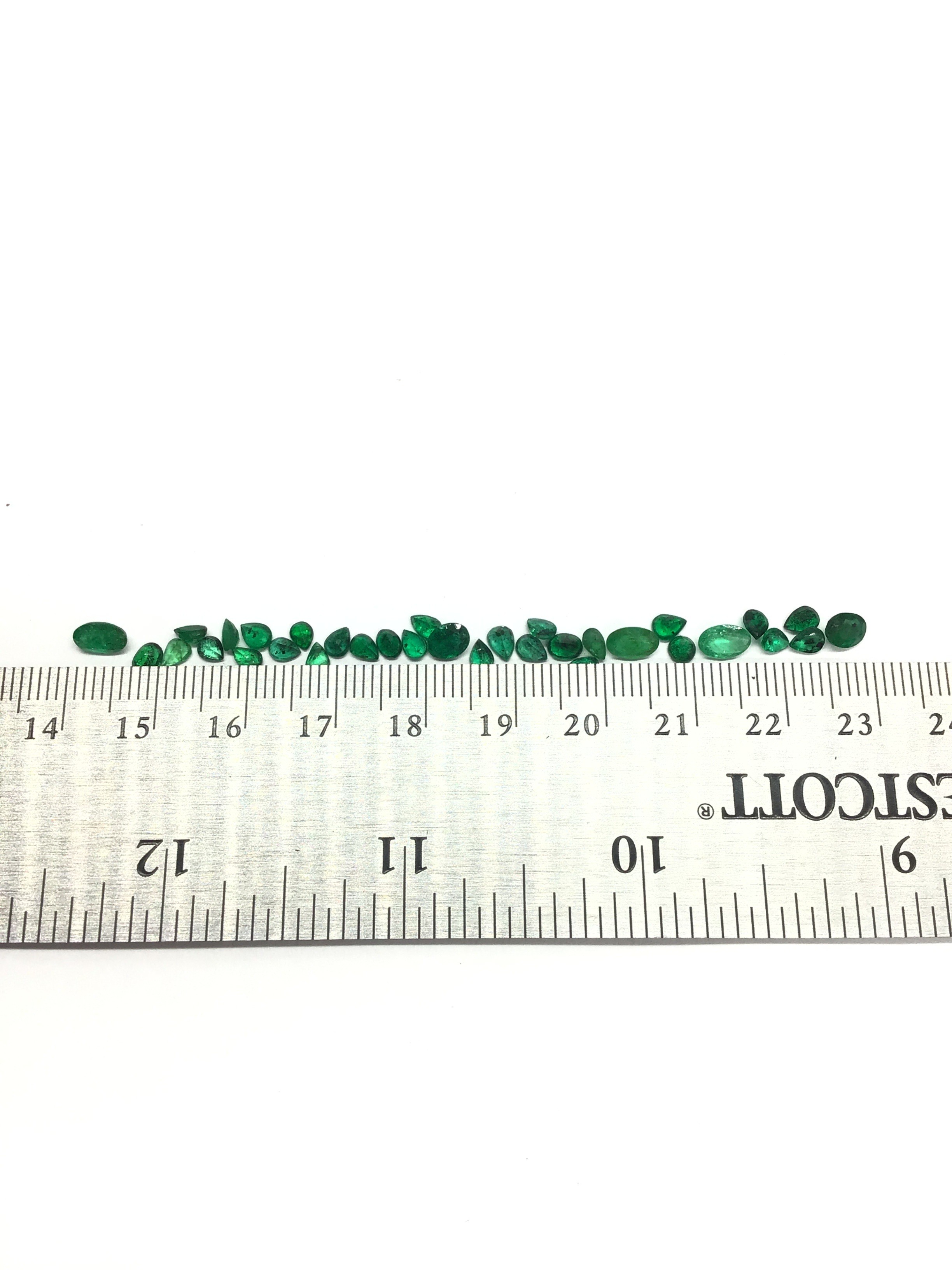 Emerald gemstones