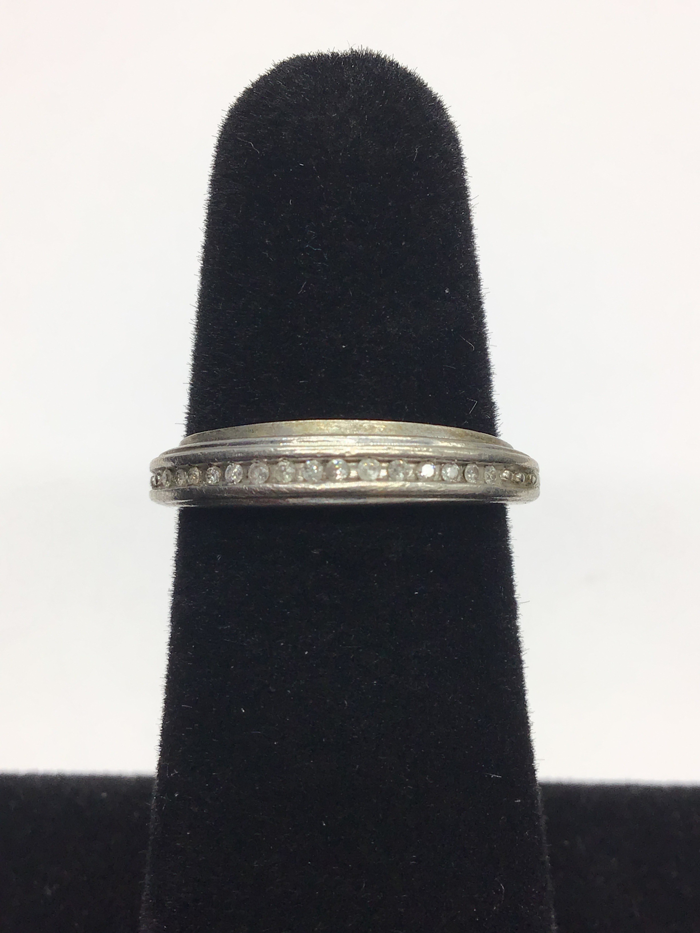 Sterling silver ring