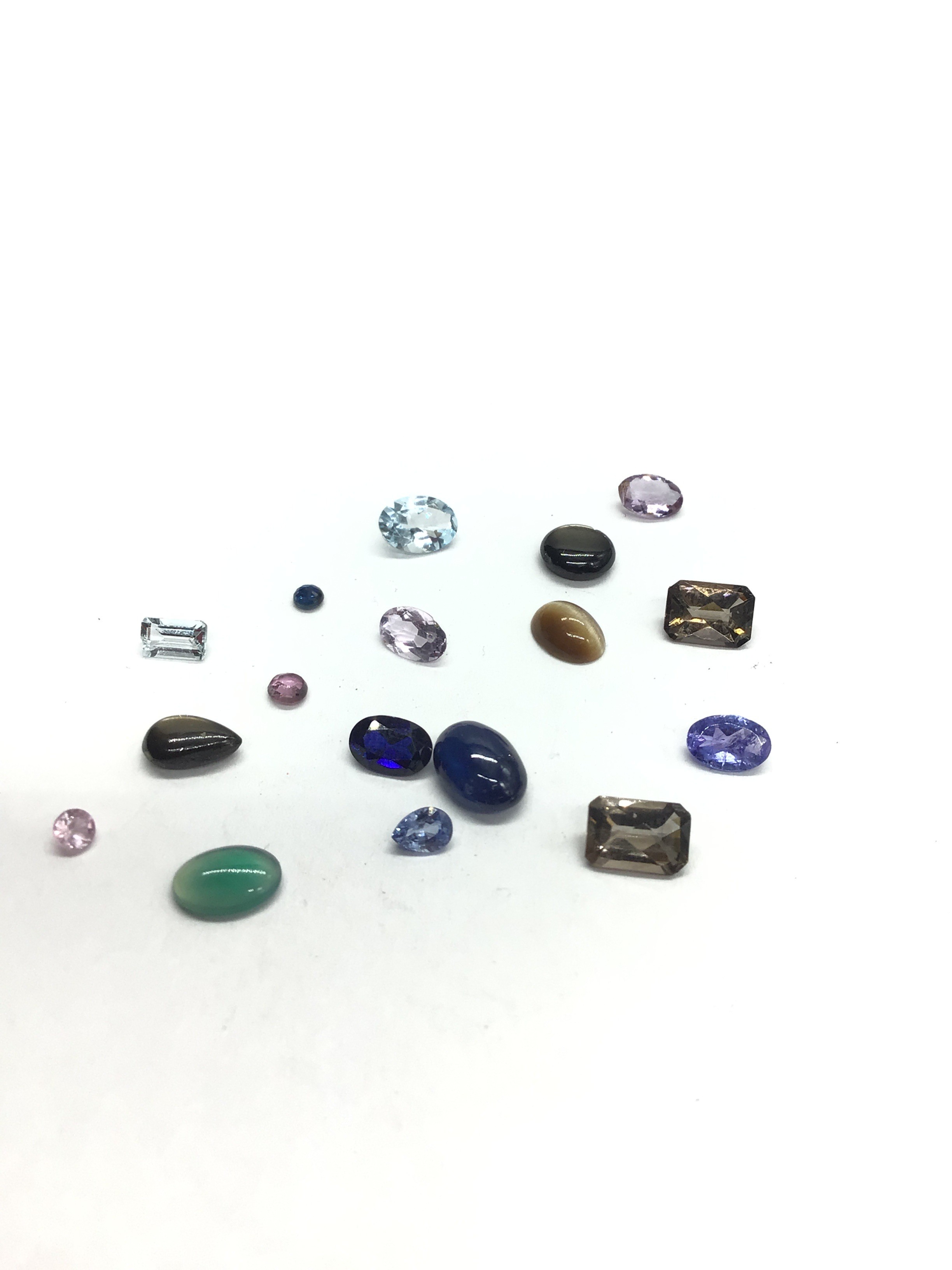 Mixed gemstones