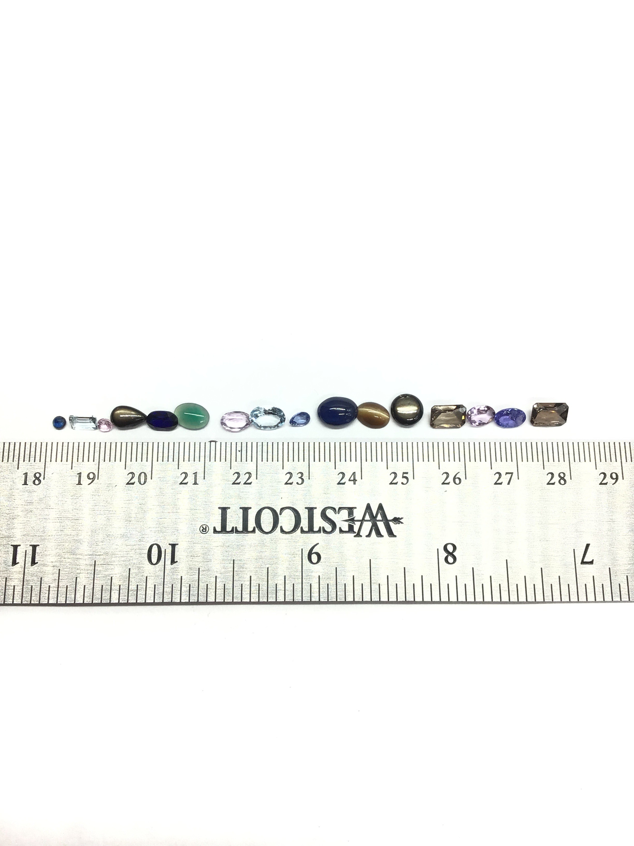 Mixed gemstones