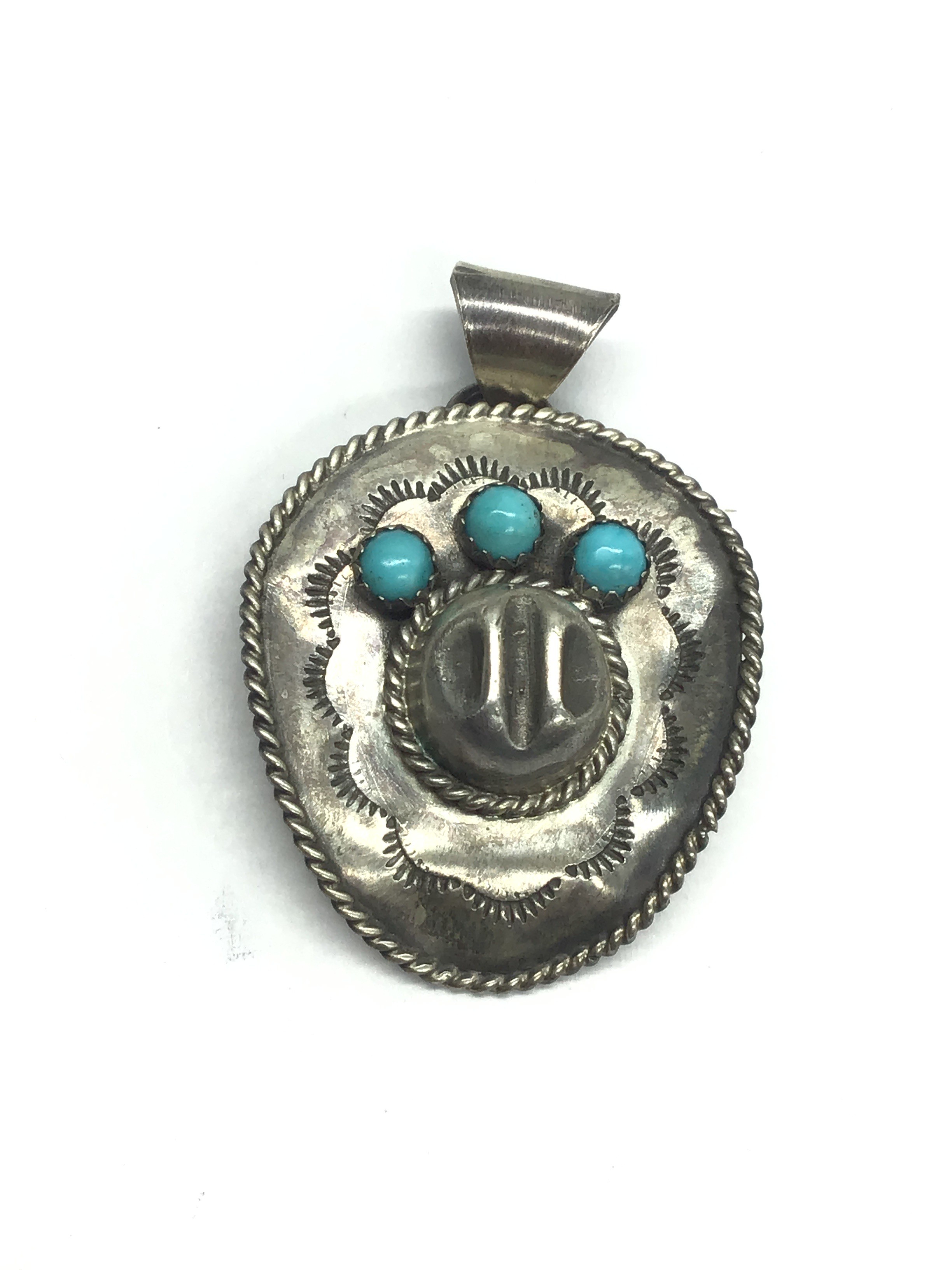 Navajo handmade pendant