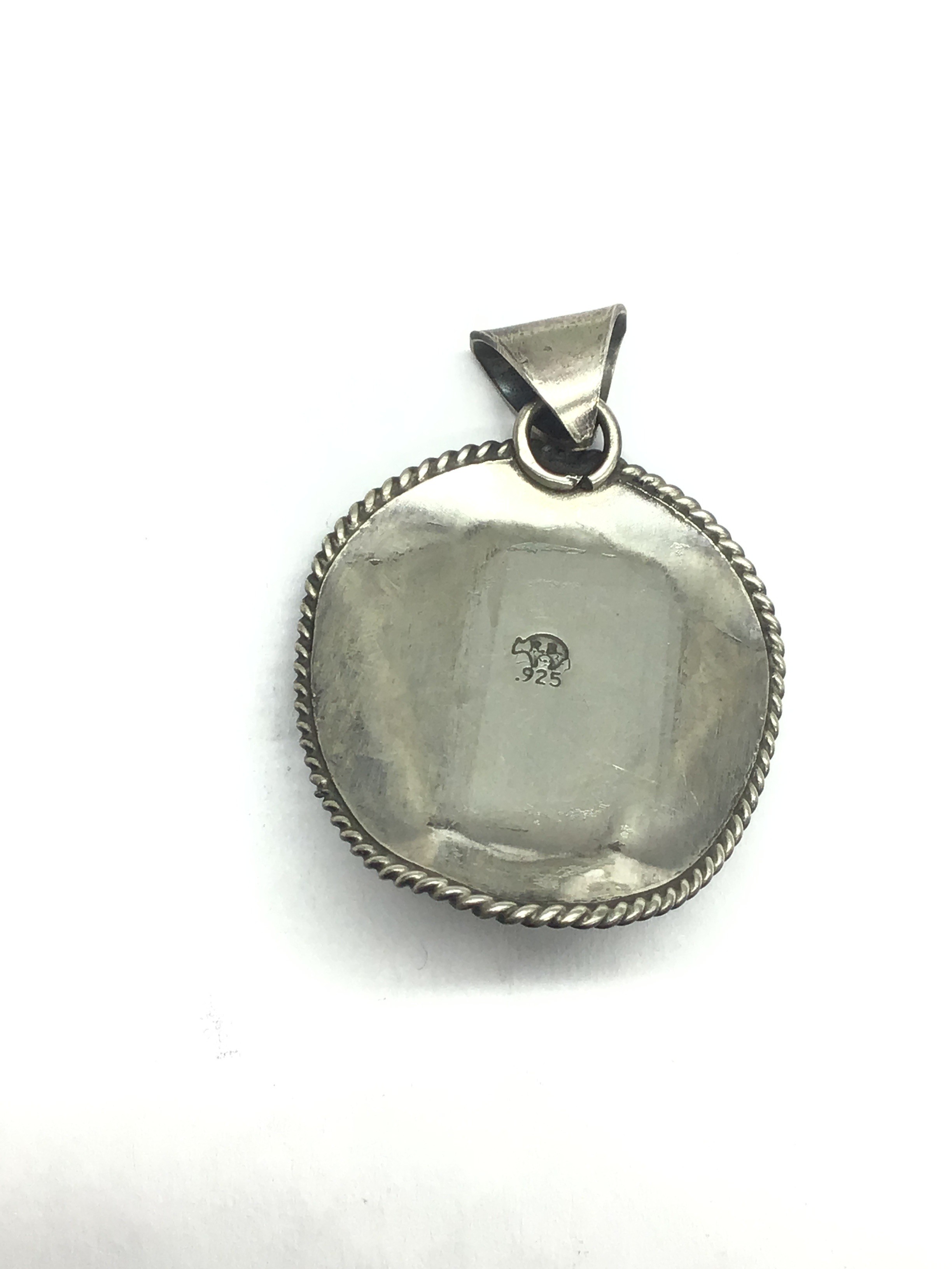 Navajo handmade pendant