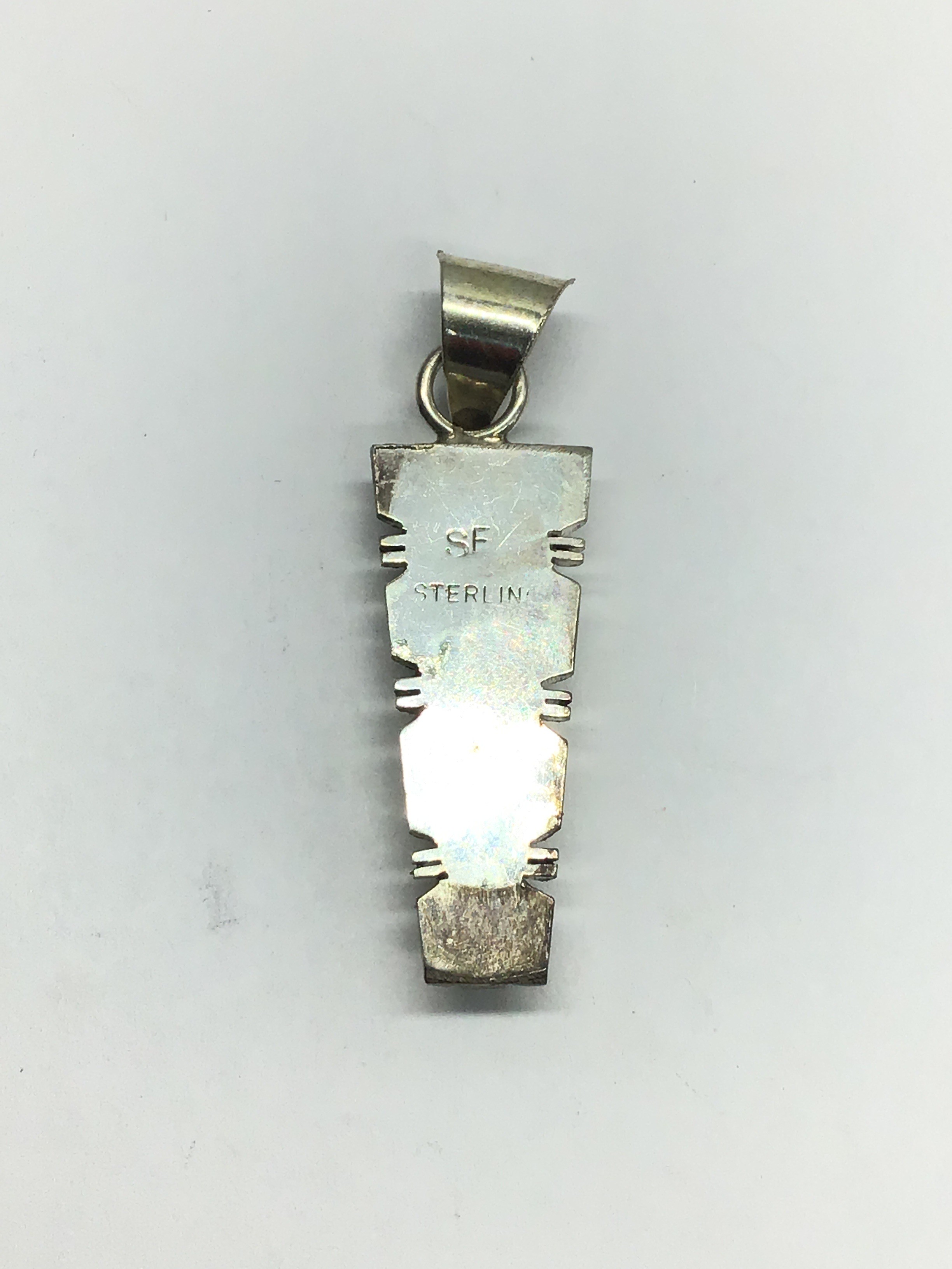 Navajo handmade pendant