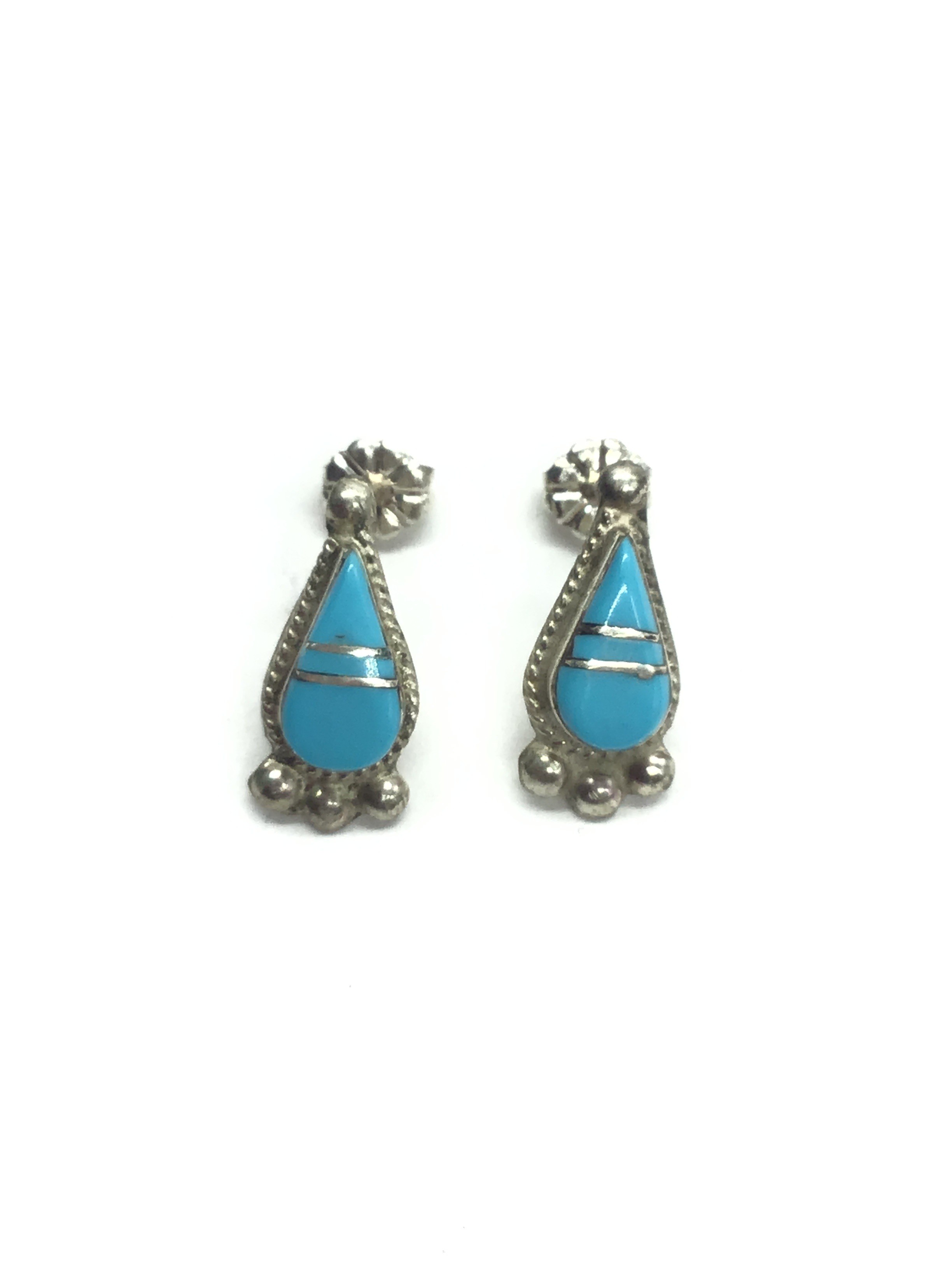 Zuni handmade earrings