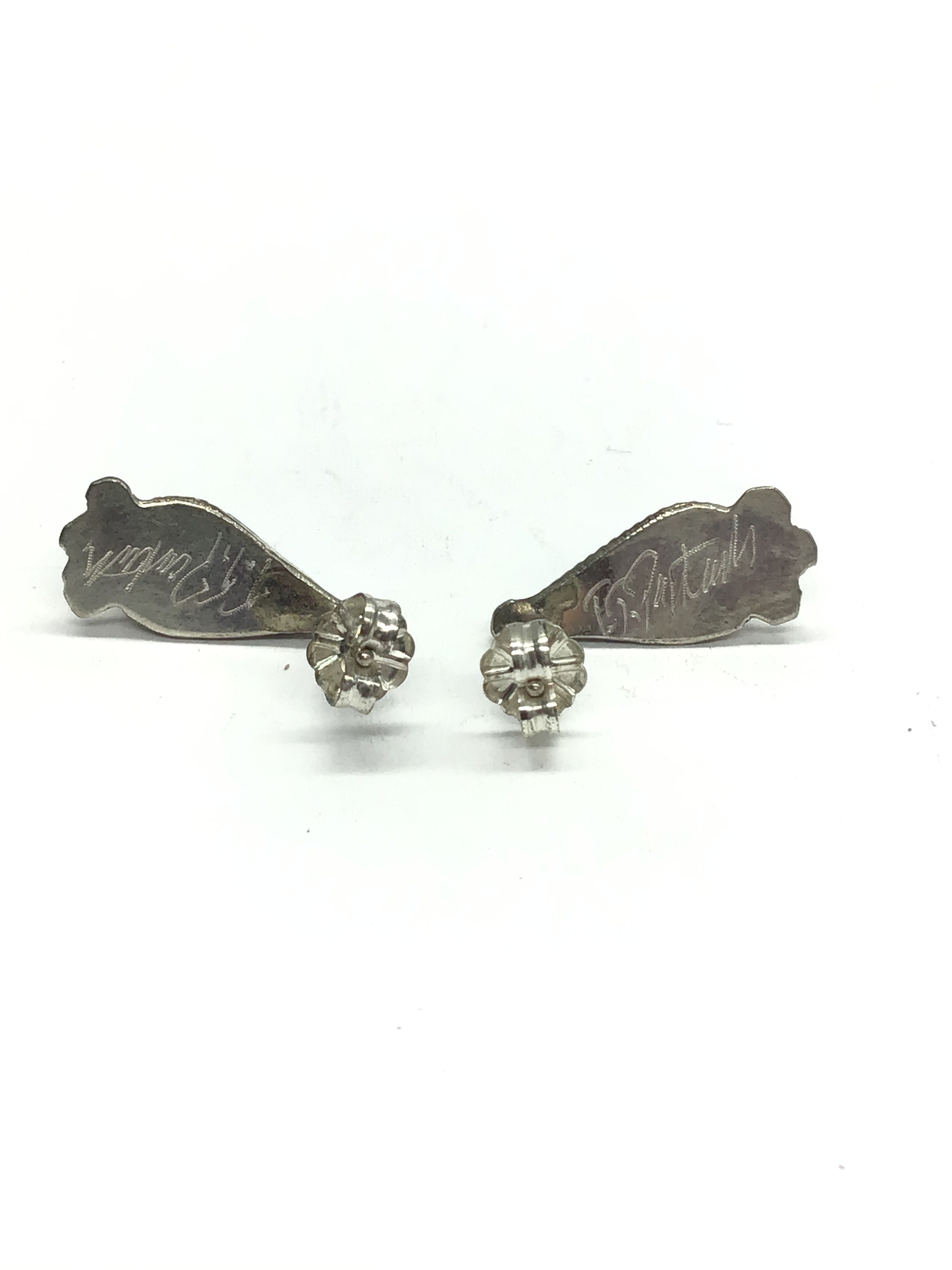 Zuni handmade earrings