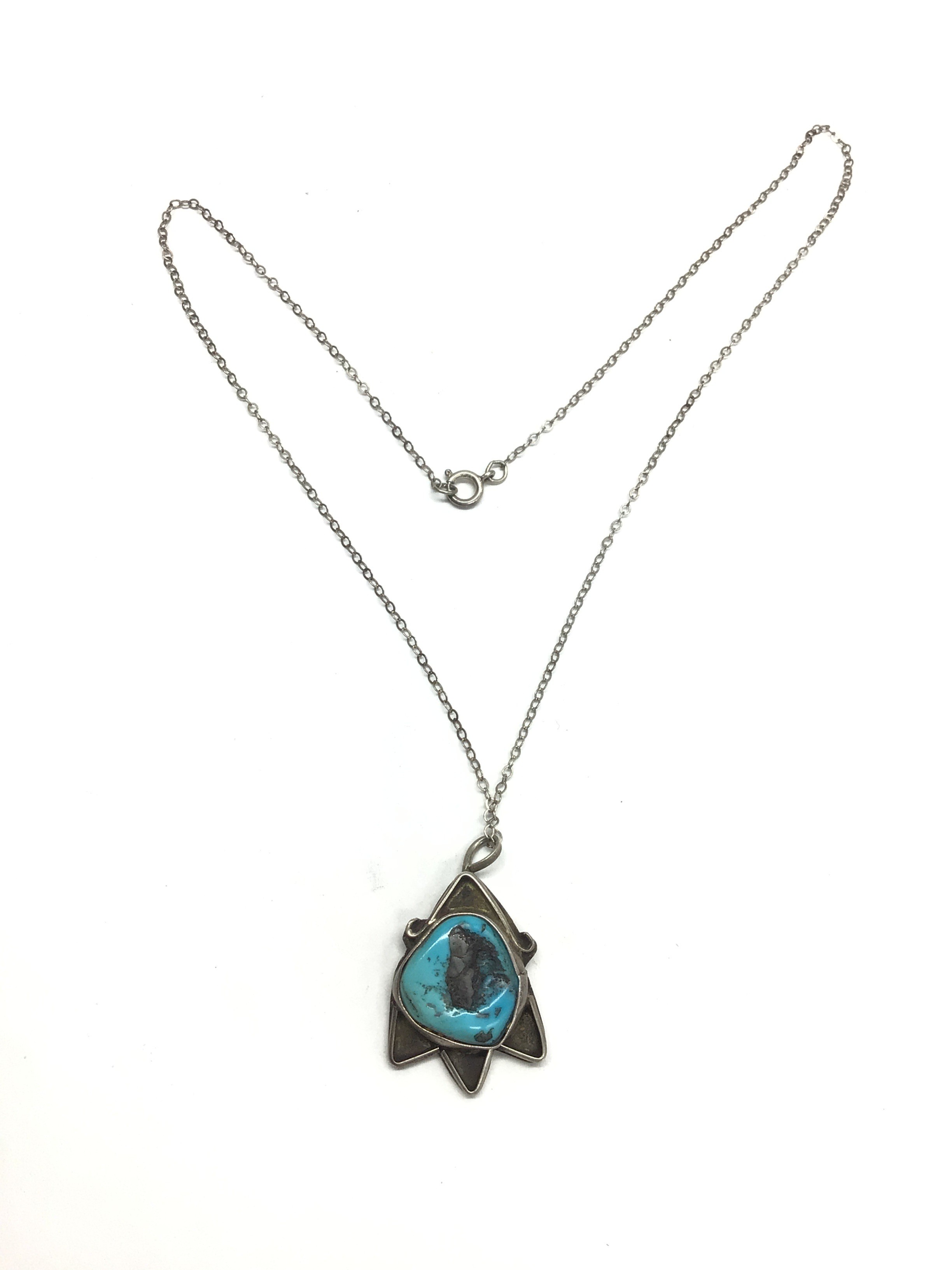 Artisan made necklace with pendant