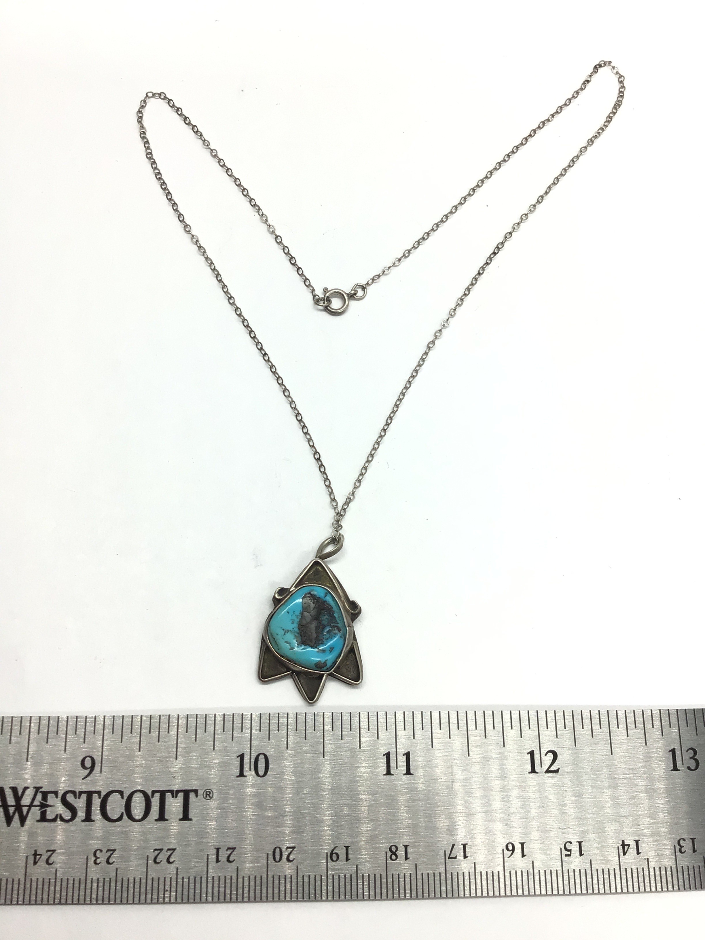 Artisan made necklace with pendant