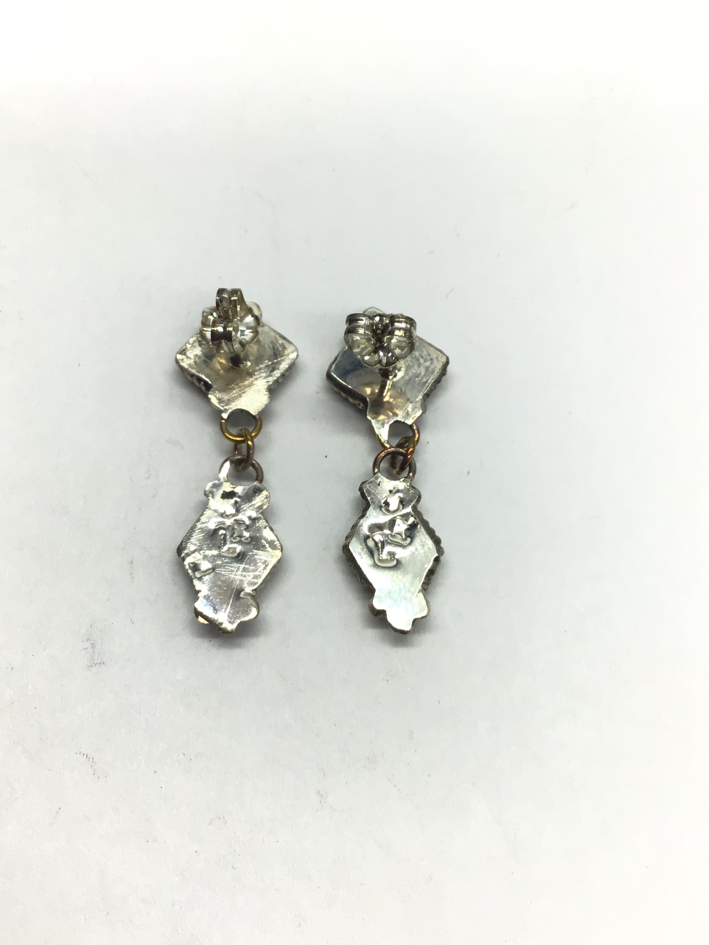 Zuni handmade earrings