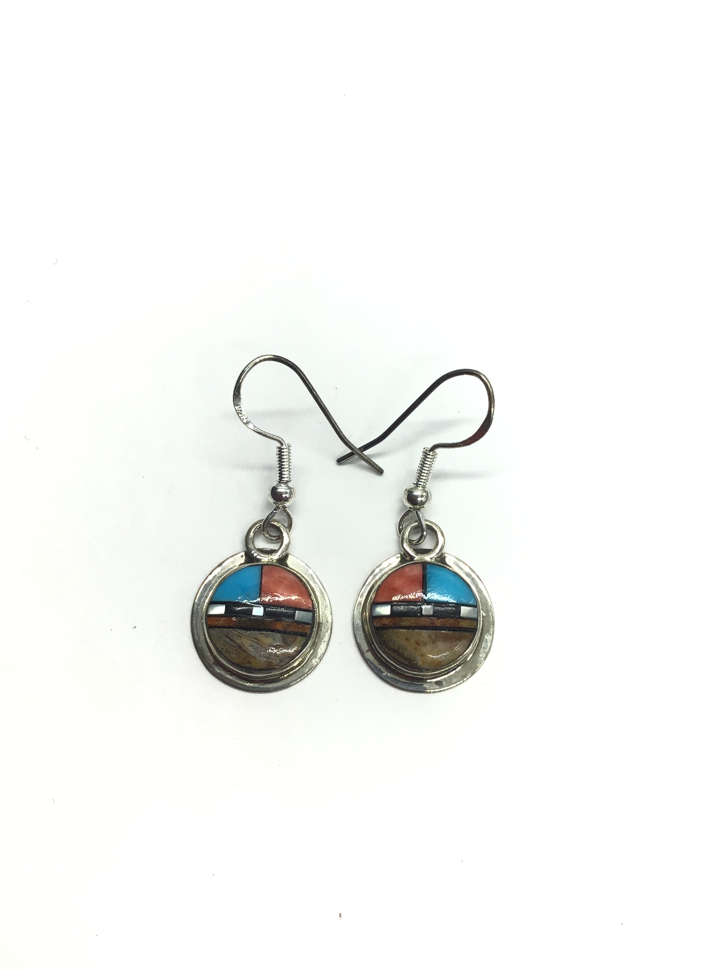 Zuni handmade earrings