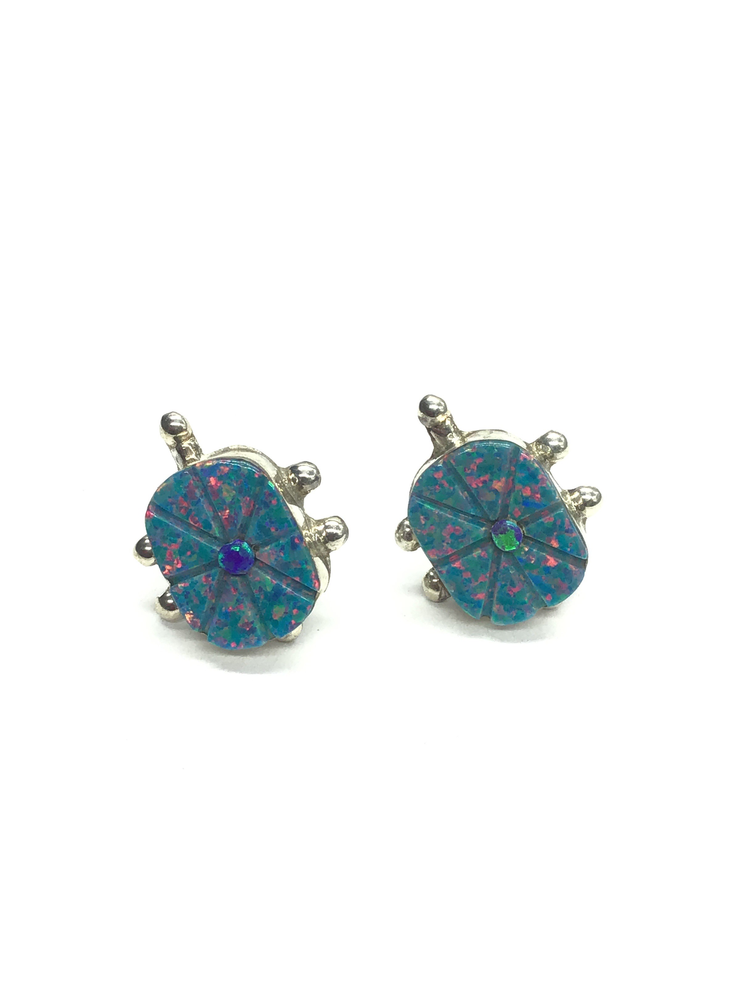 Zuni handmade earrings