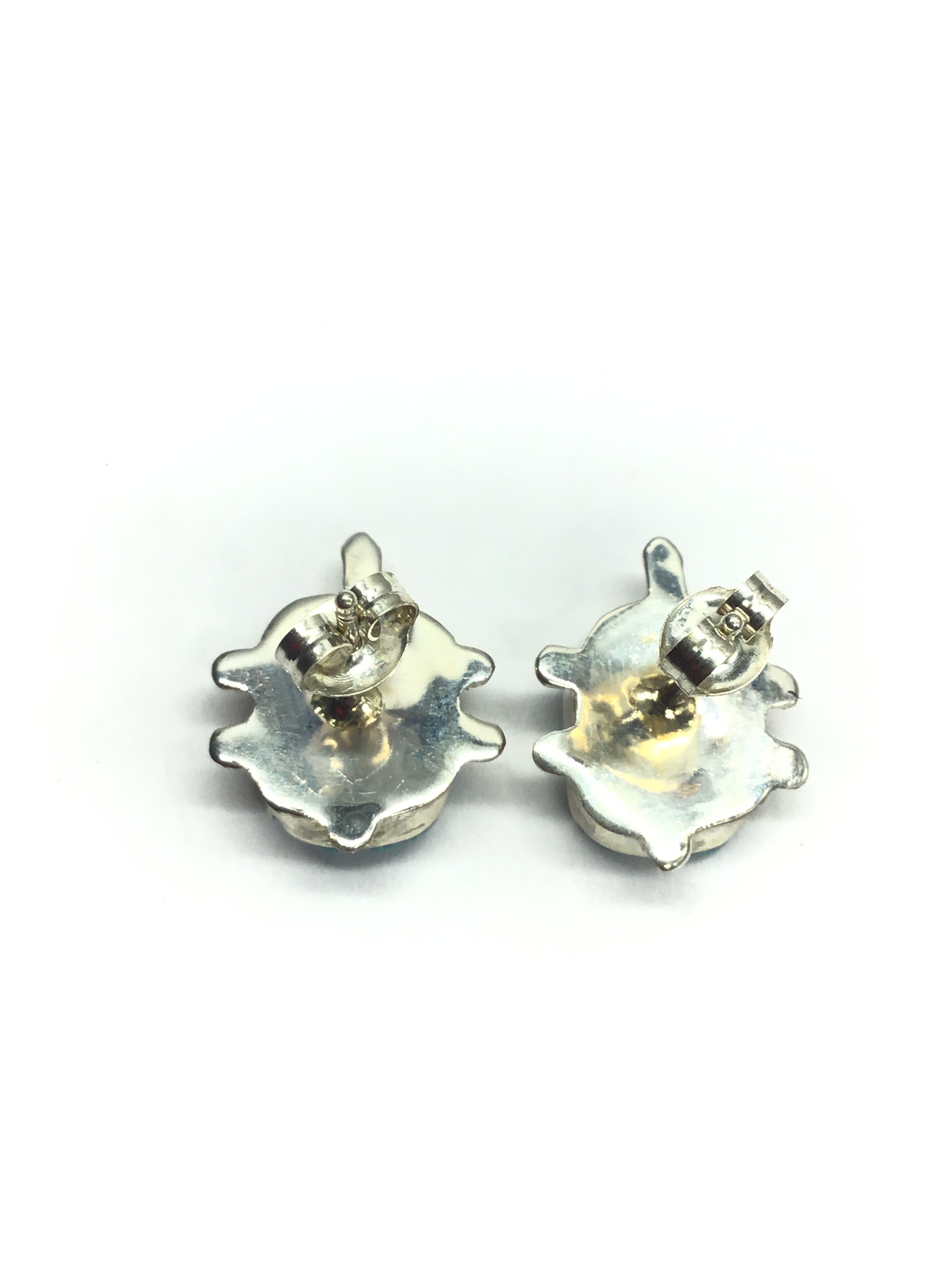 Zuni handmade earrings