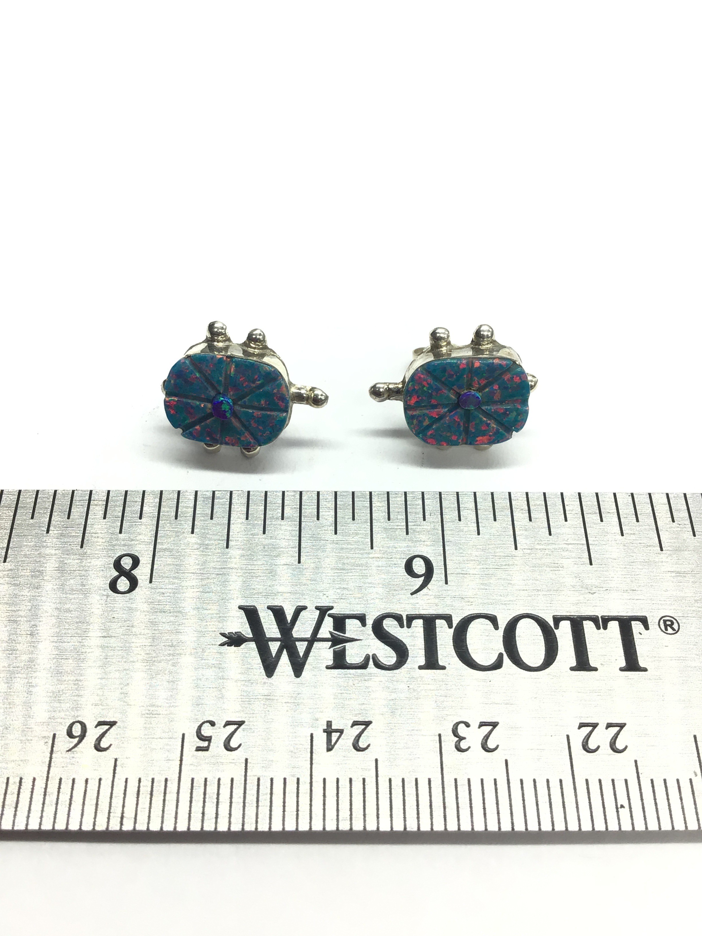 Zuni handmade earrings