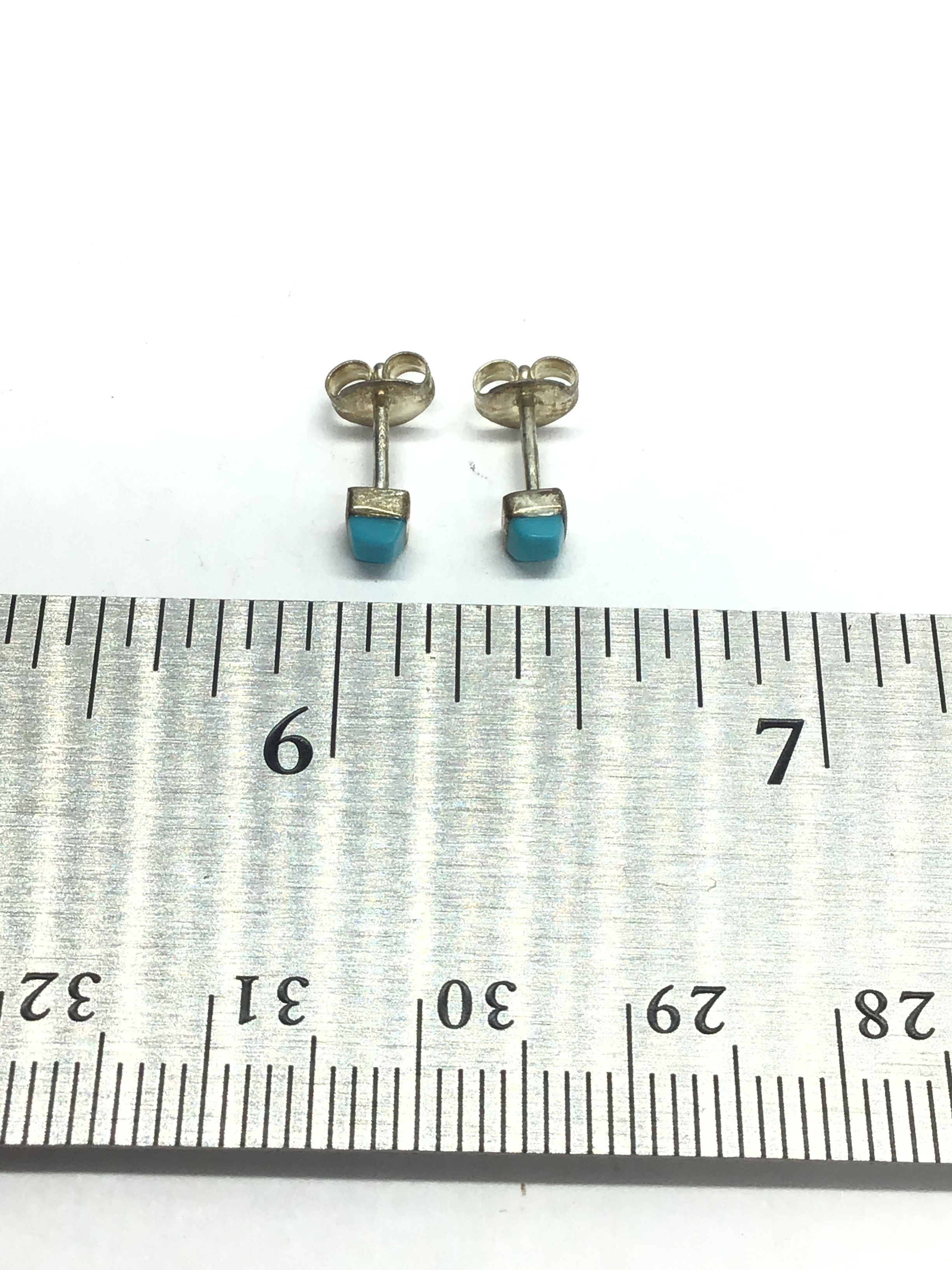 Zuni handmade earrings