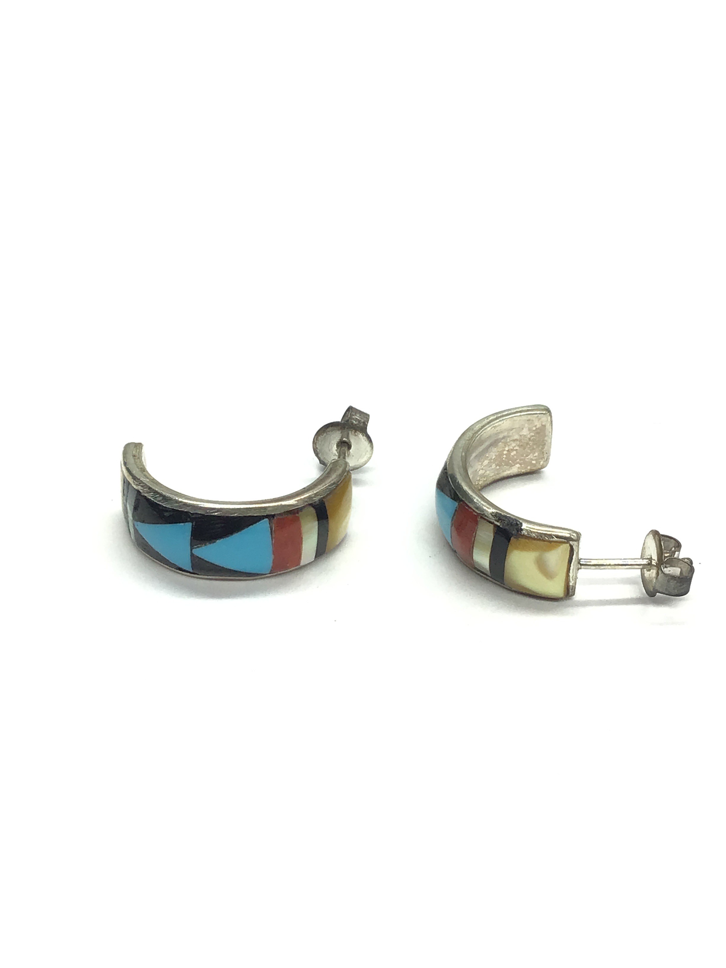 Zuni handmade earrings