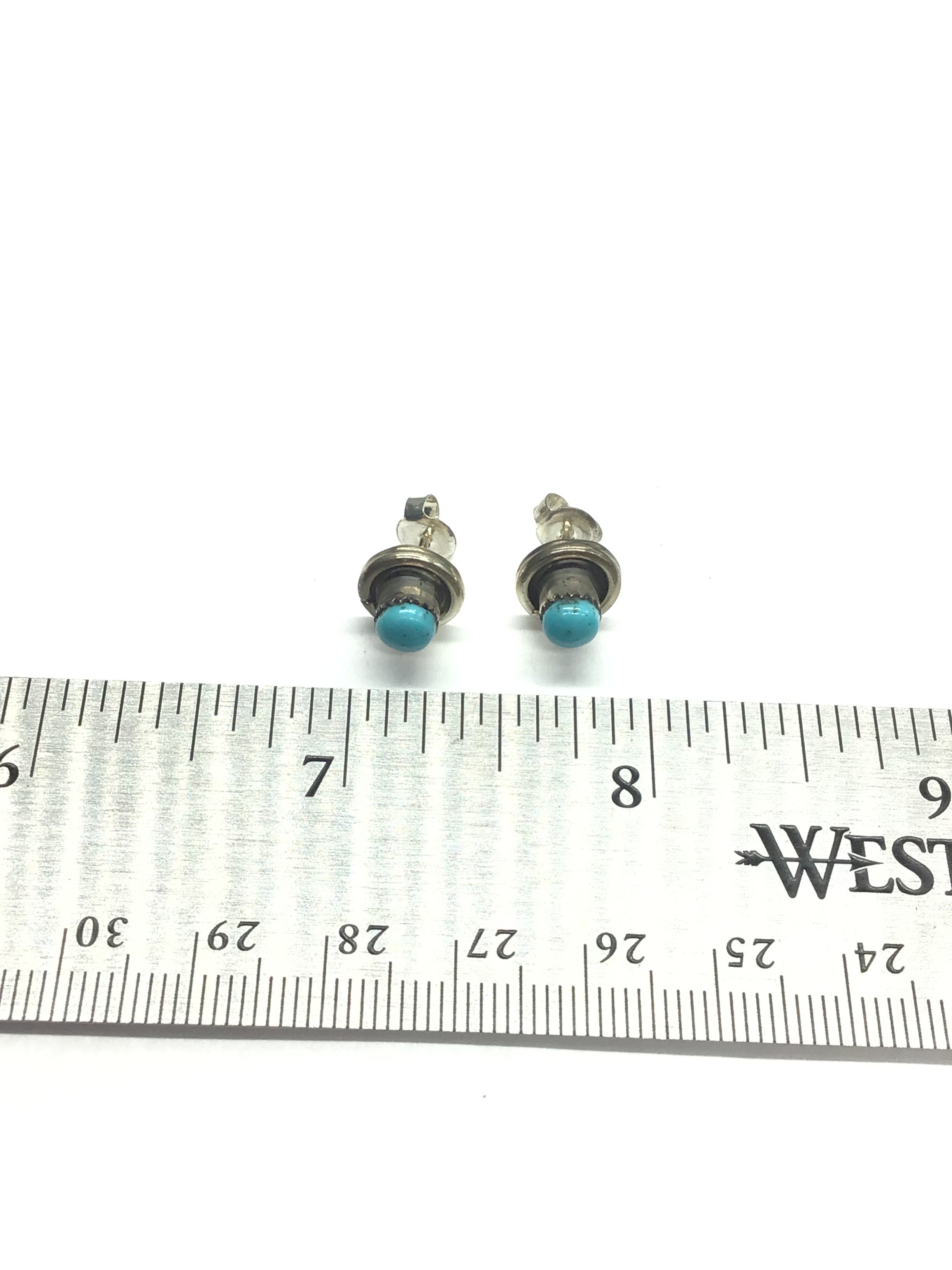 Zuni handmade earrings