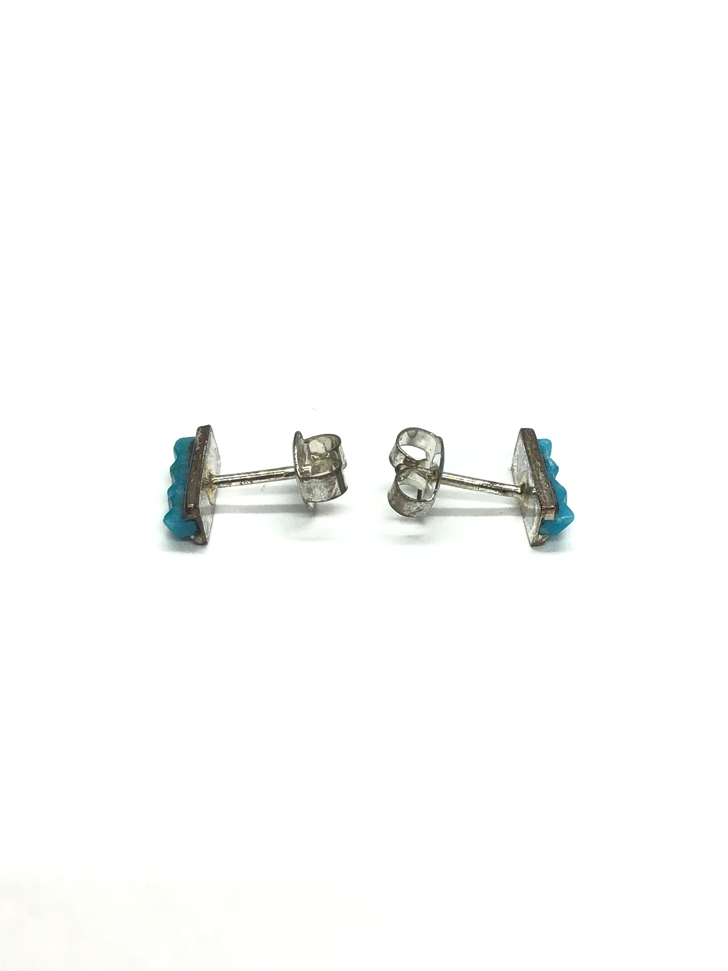 Zuni handmade earrings