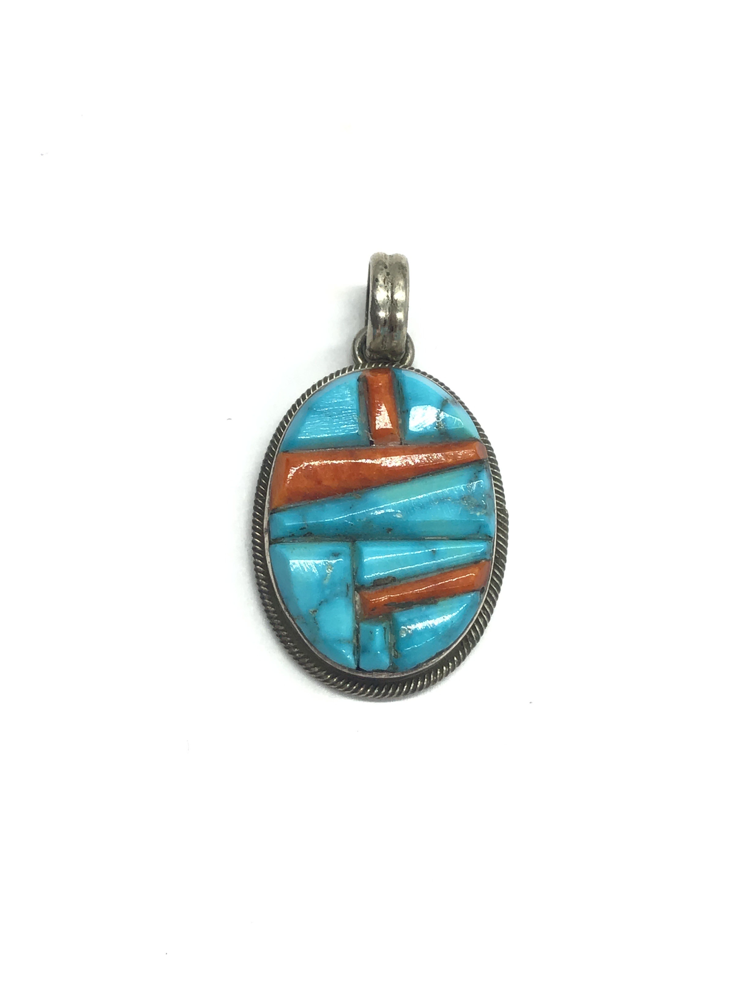 Navajo handmade pendant