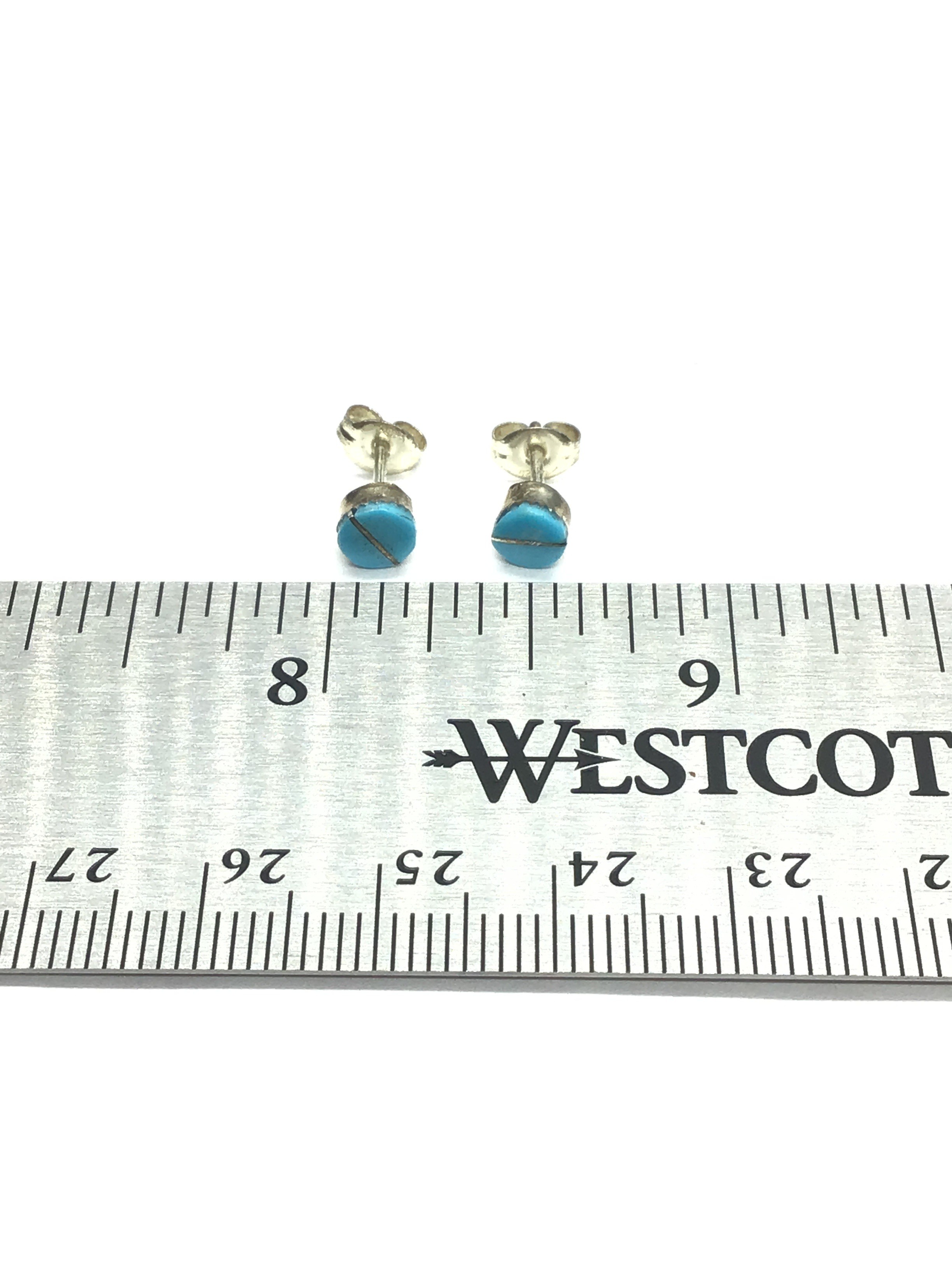 Zuni handmade earrings