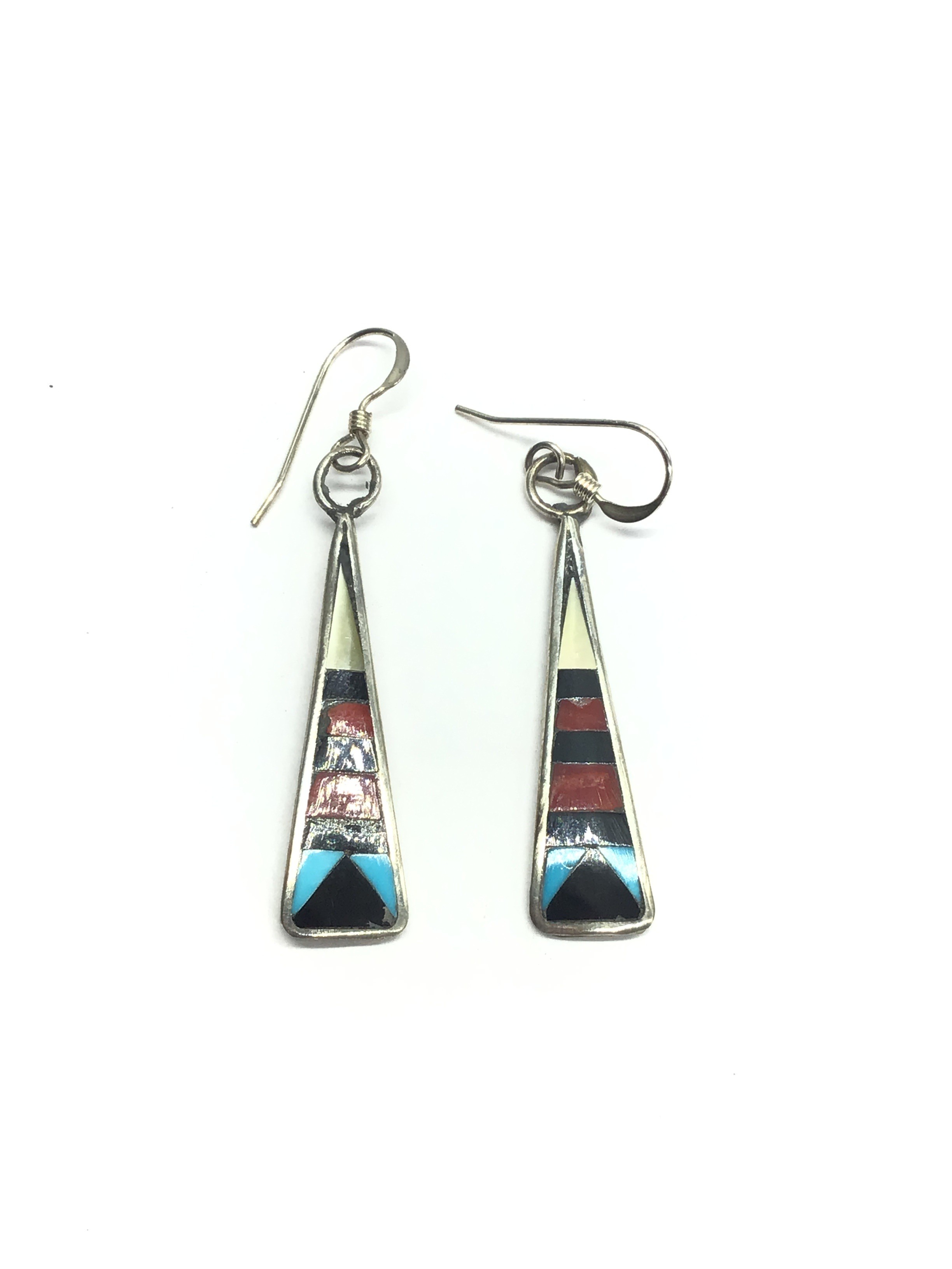Zuni handmade earrings