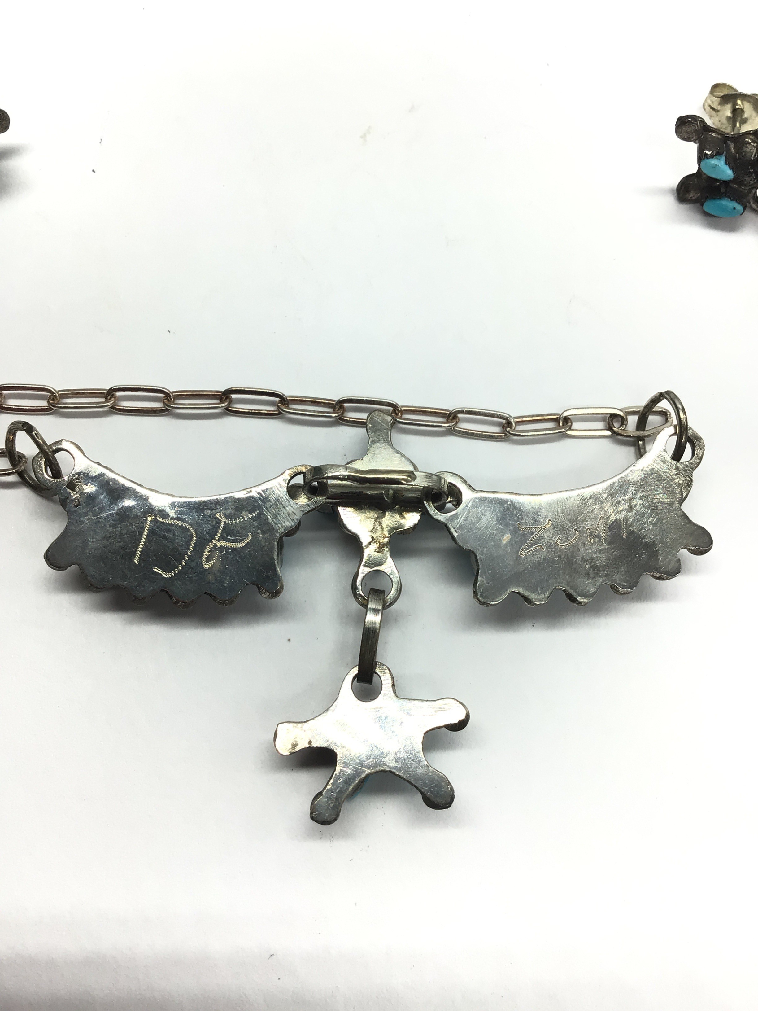 Zuni handmade jewelry set