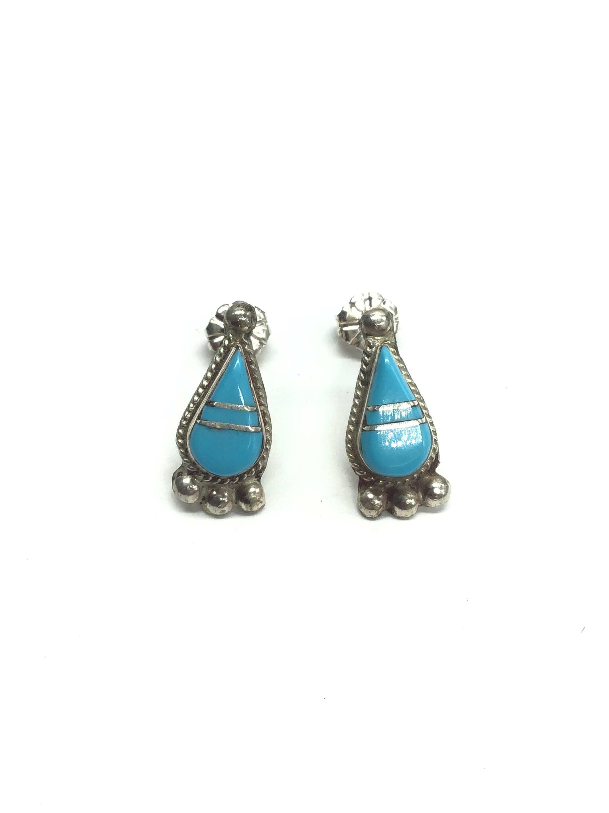 Zuni handmade earrings