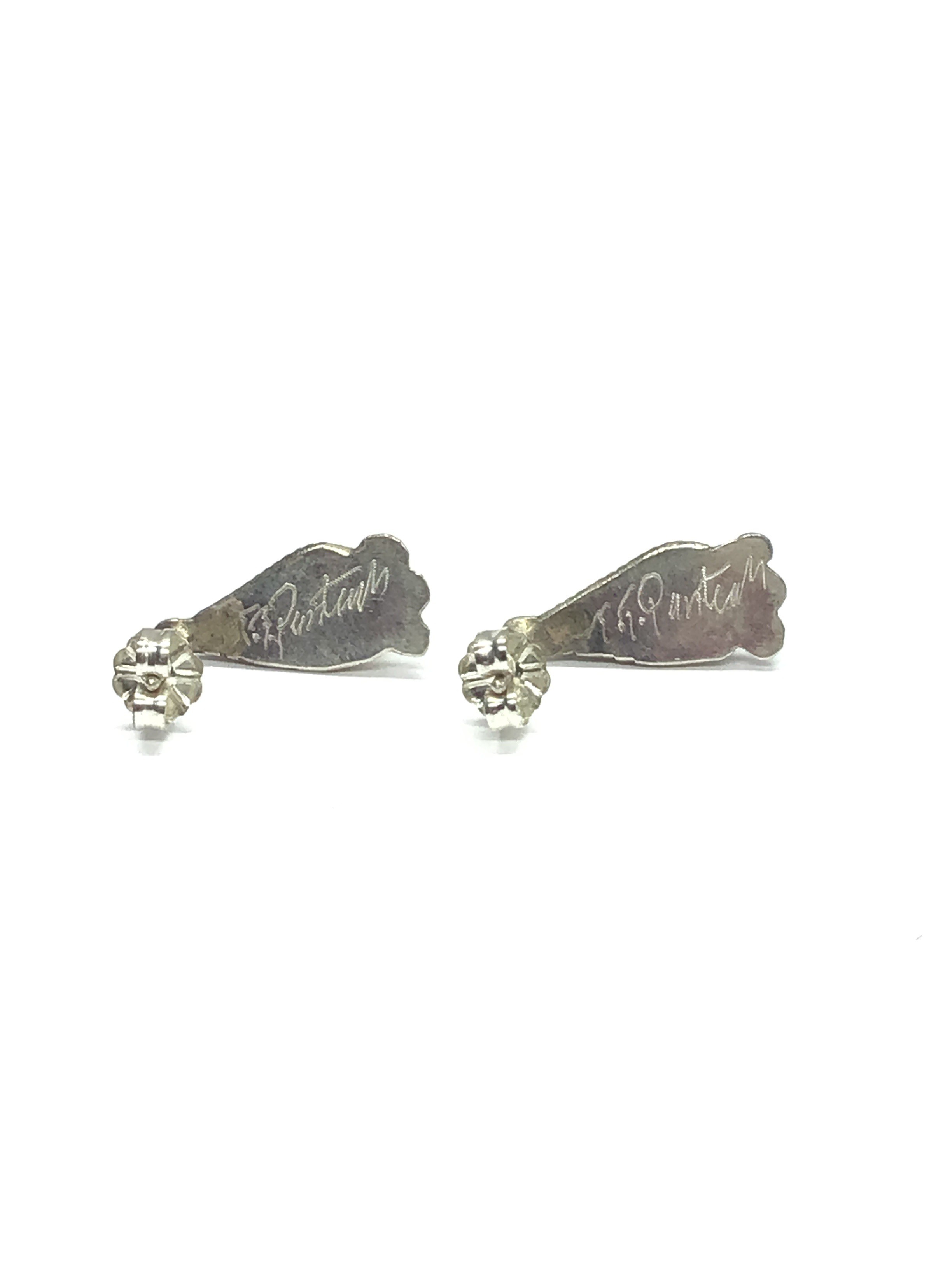Zuni handmade earrings
