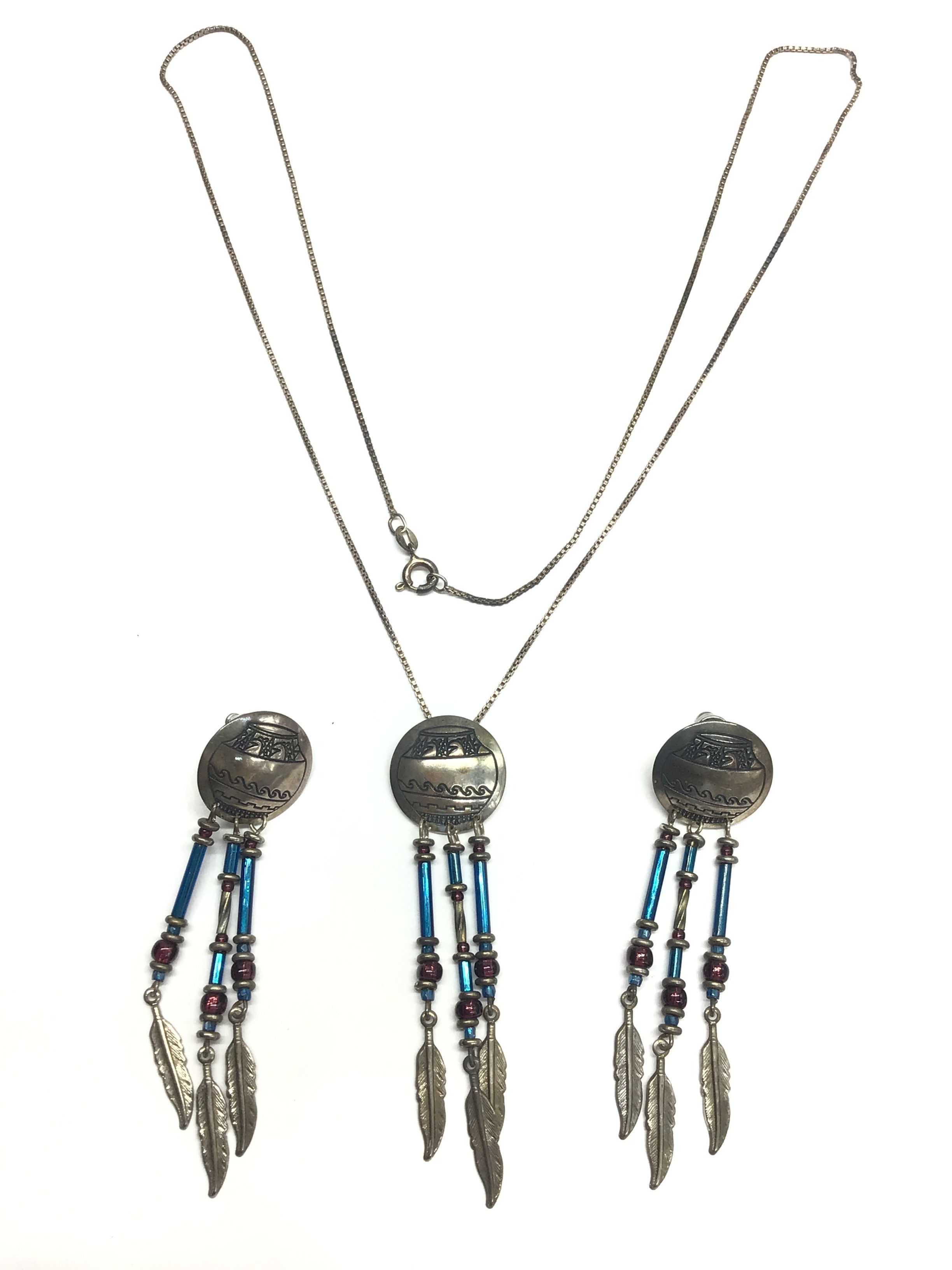 Artisan made jewelry set