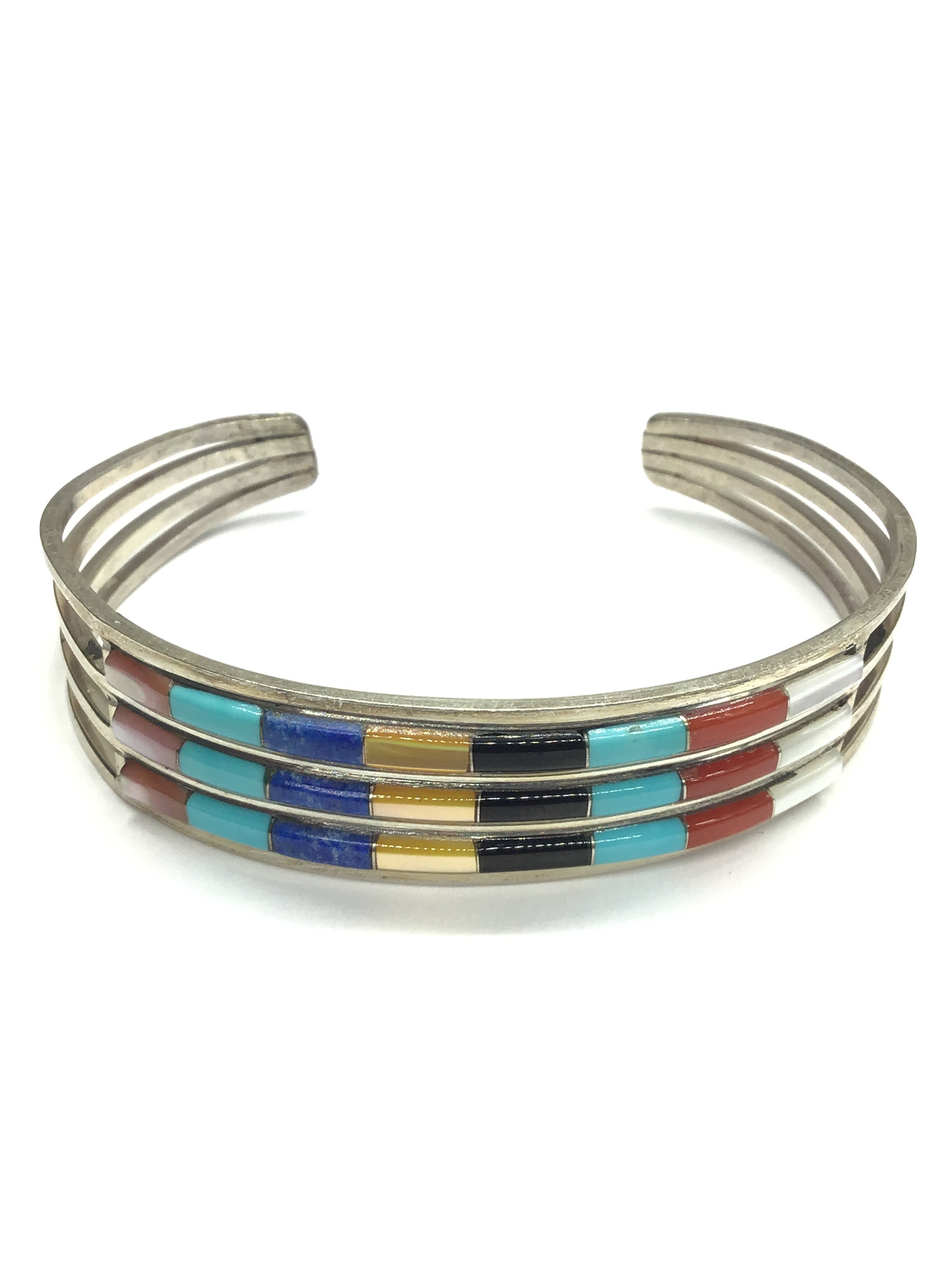 Zuni handmade cuff bracelet