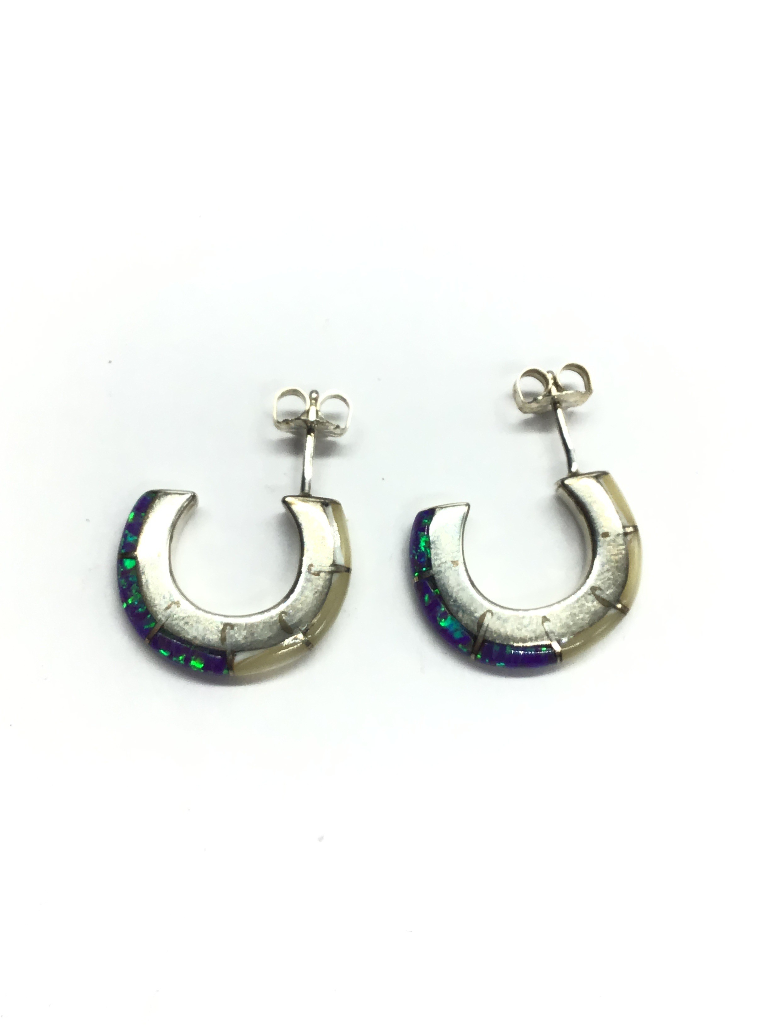Zuni handmade earrings