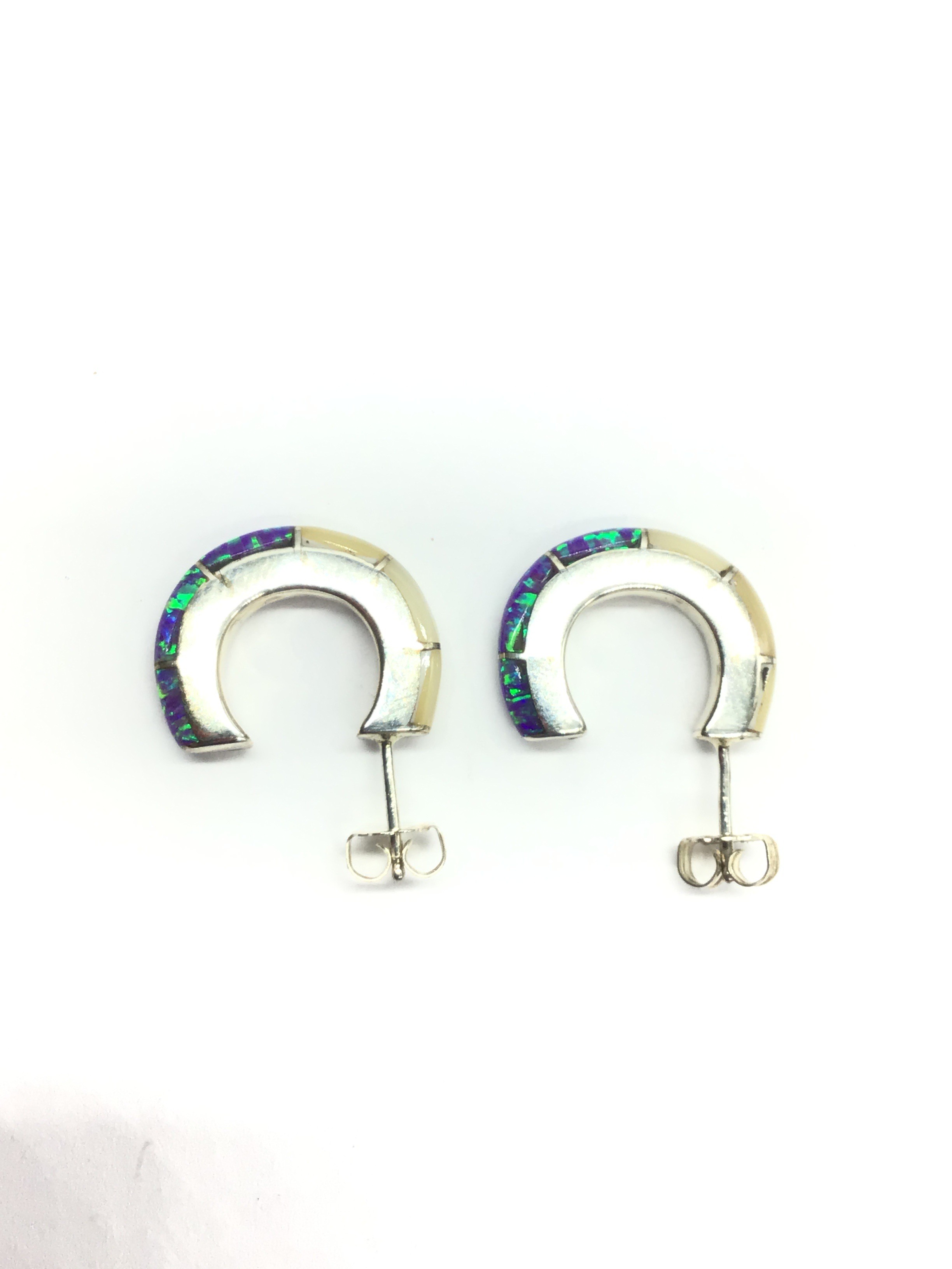 Zuni handmade earrings