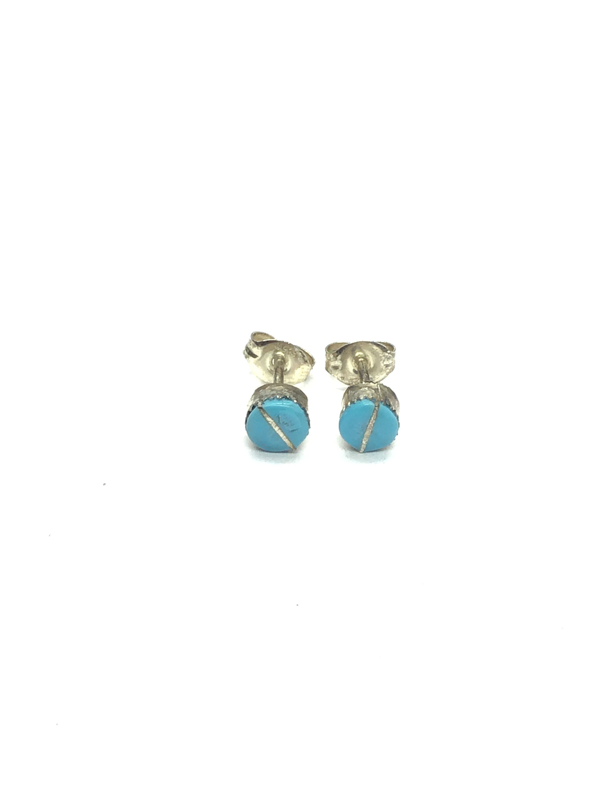 Zuni handmade earrings