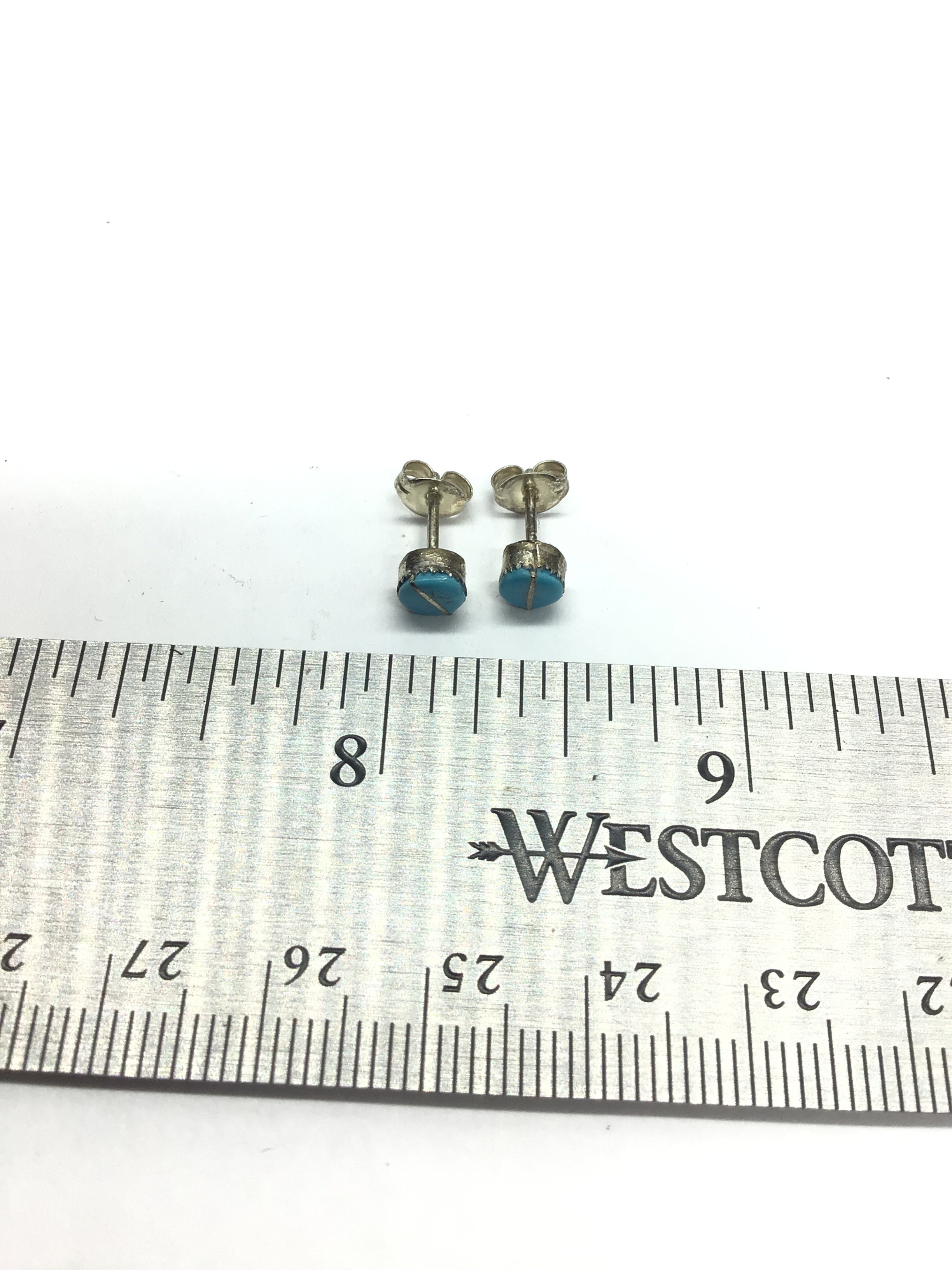 Zuni handmade earrings