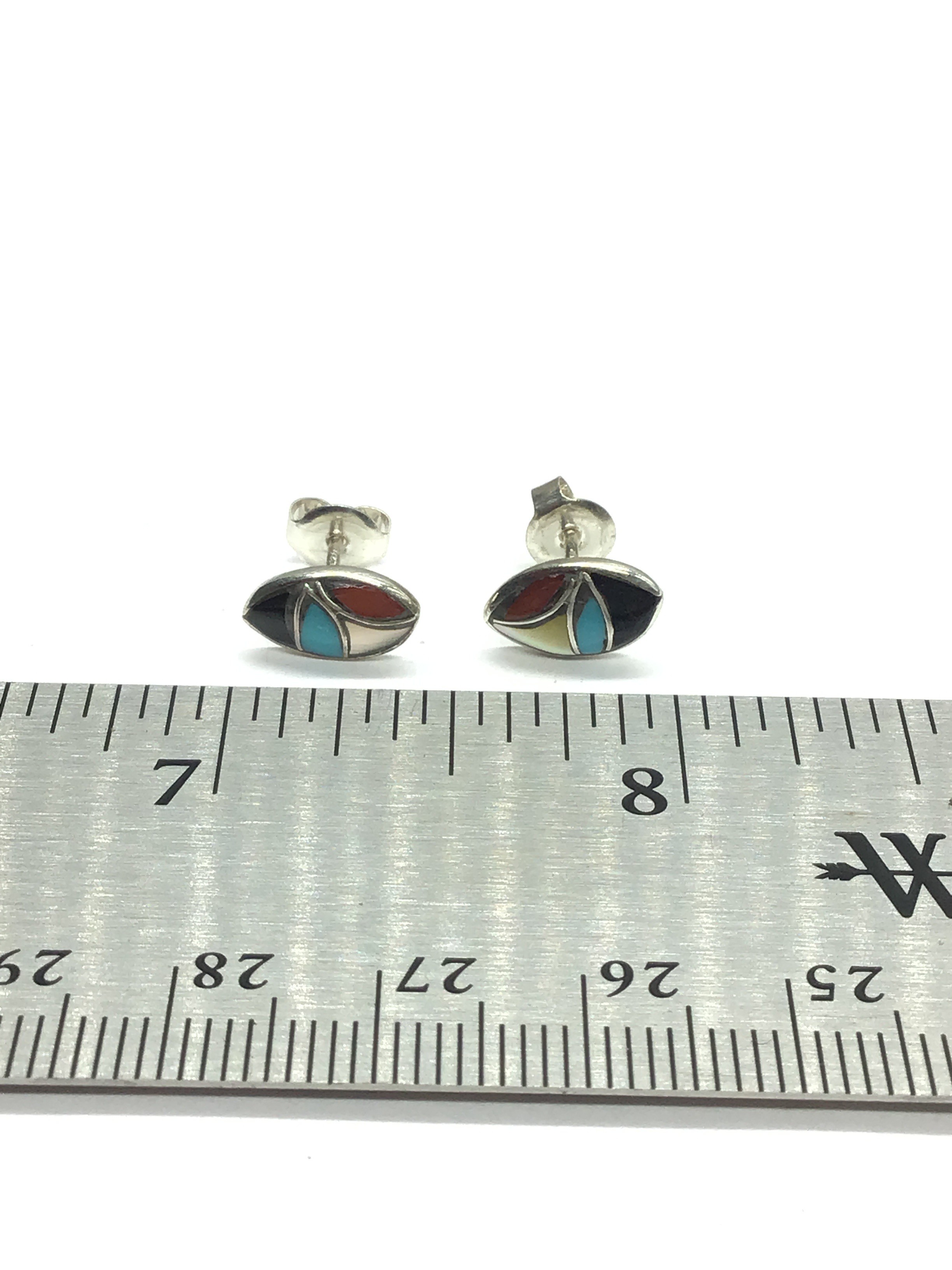 Zuni handmade earrings
