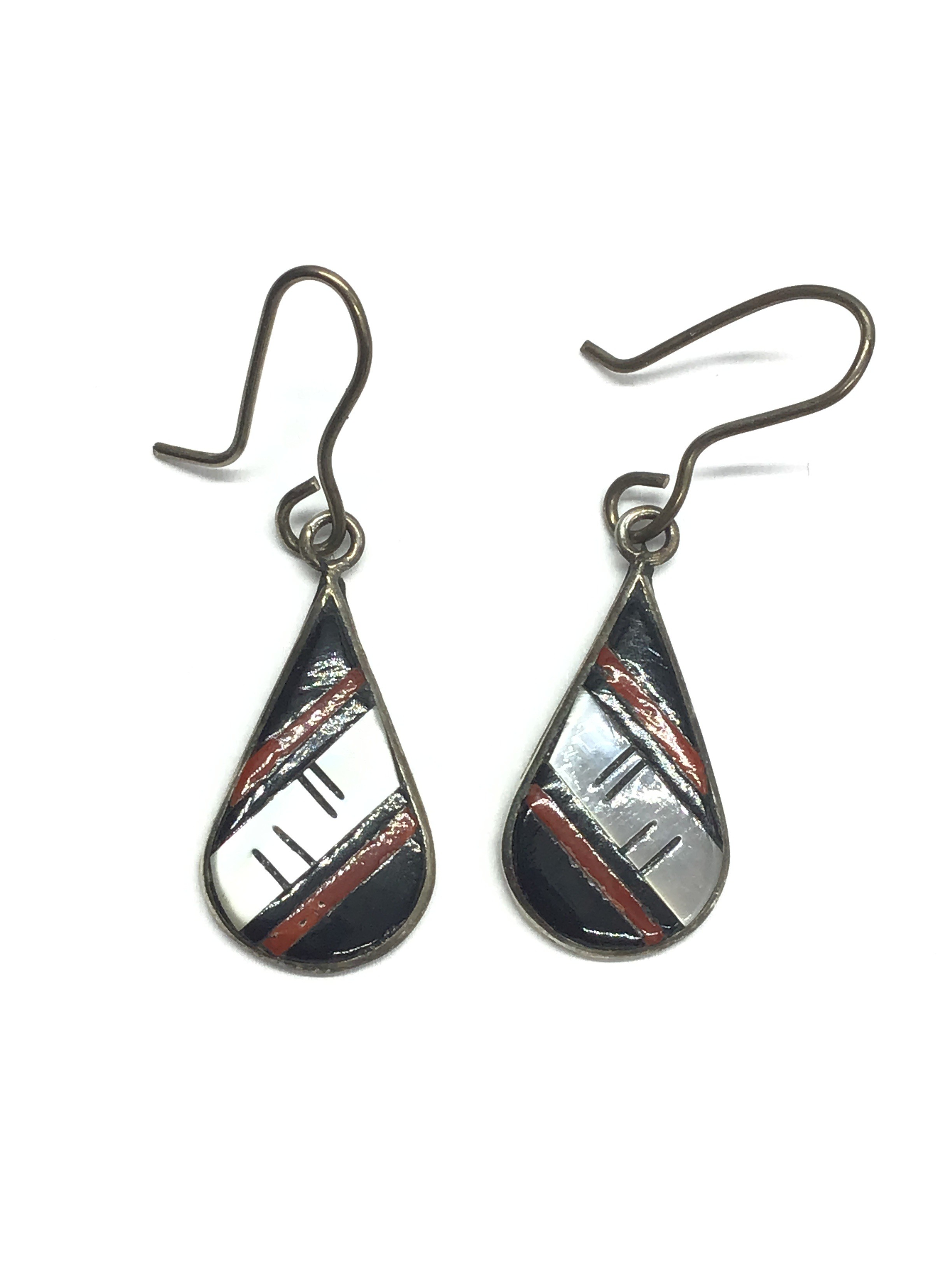 Zuni handmade earrings