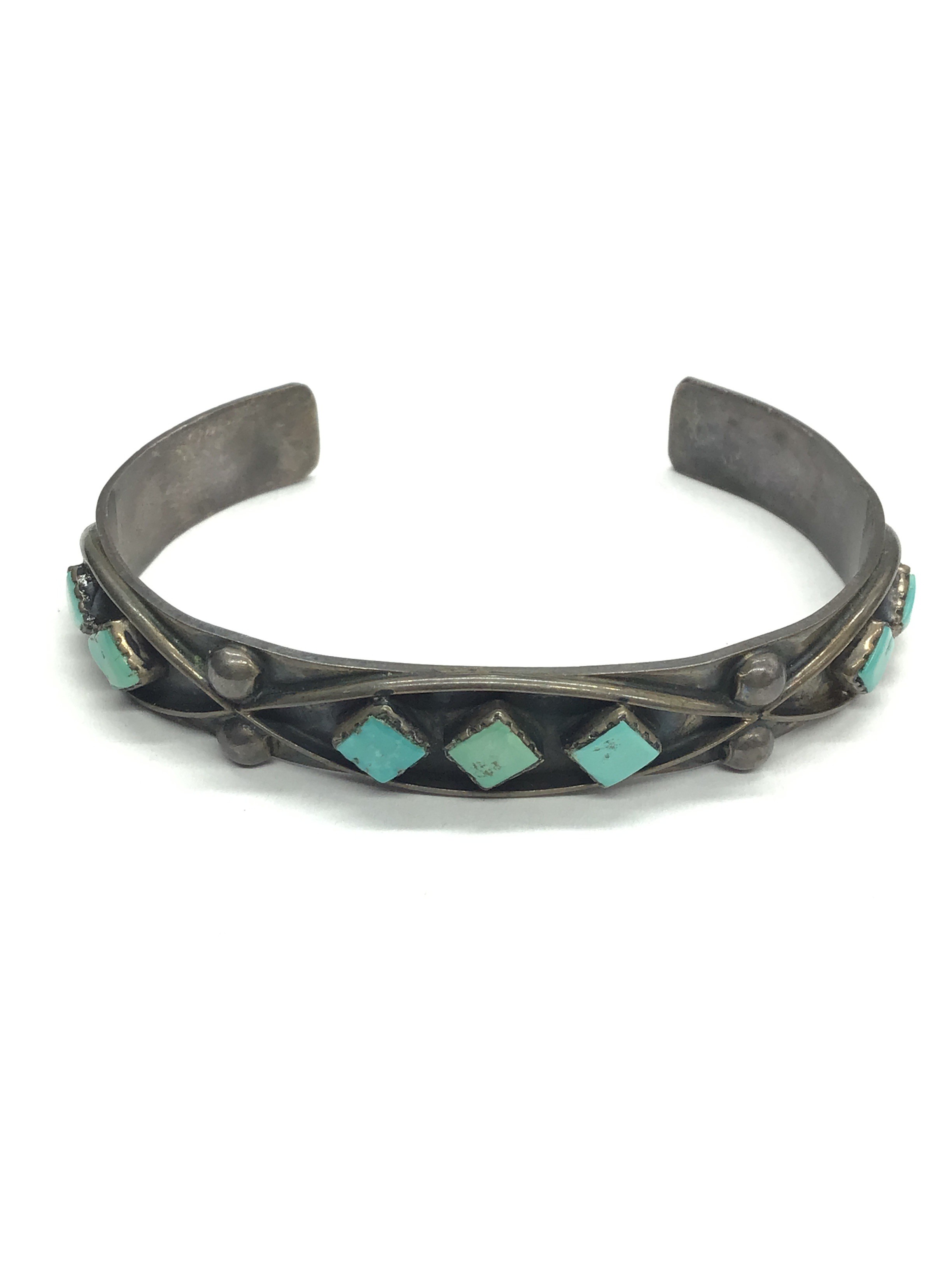 Zuni handmade cuff bracelet
