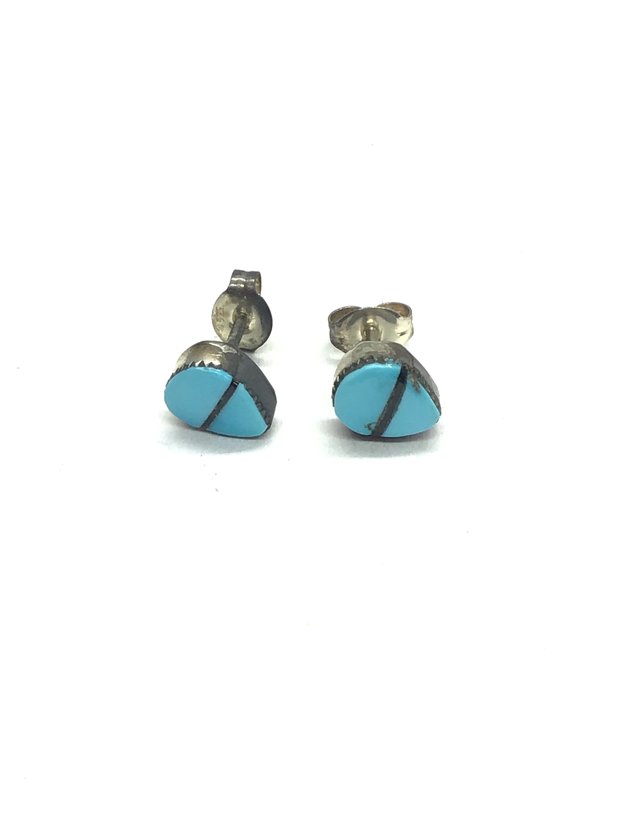 Zuni handmade earrings