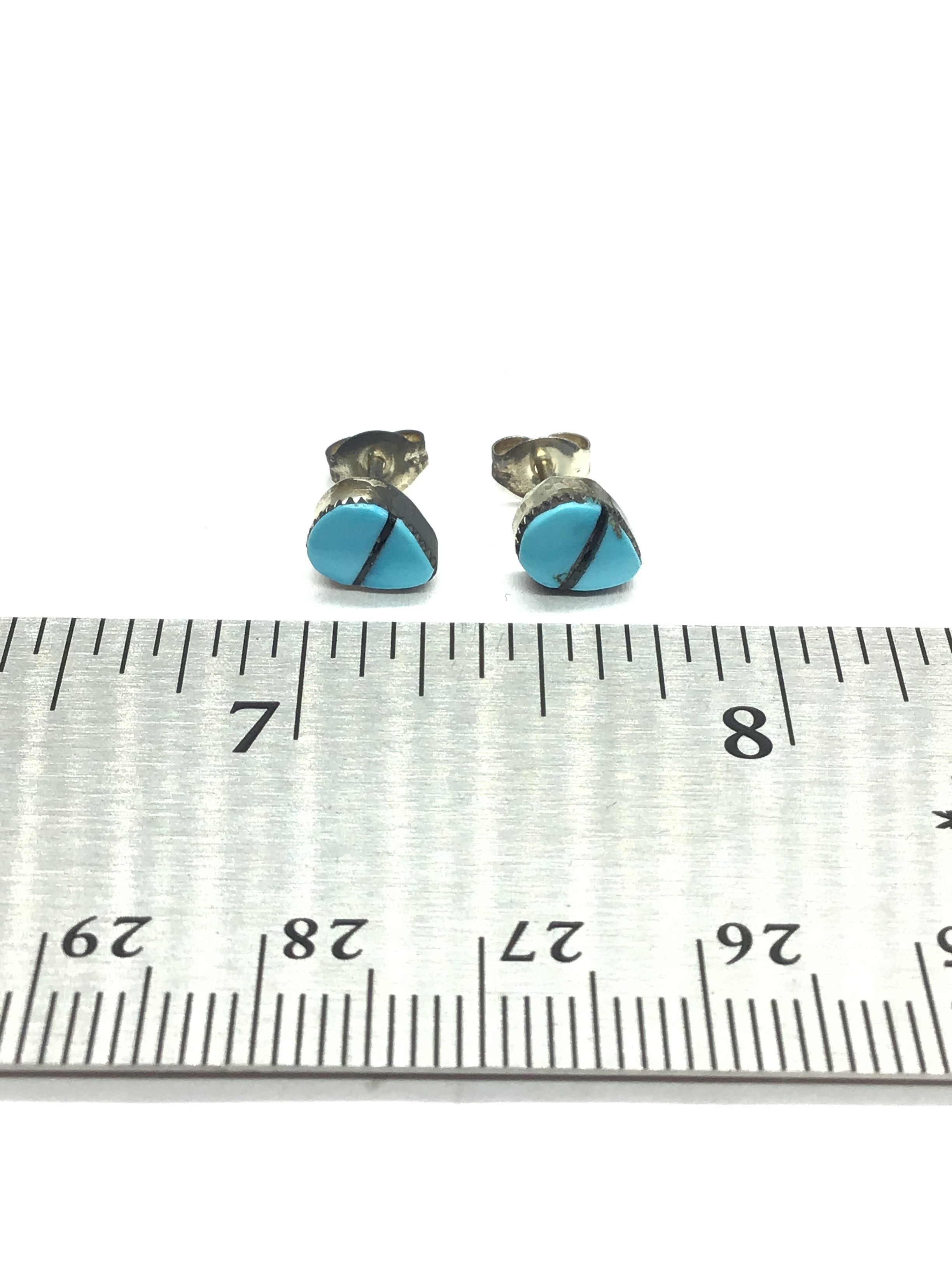 Zuni handmade earrings