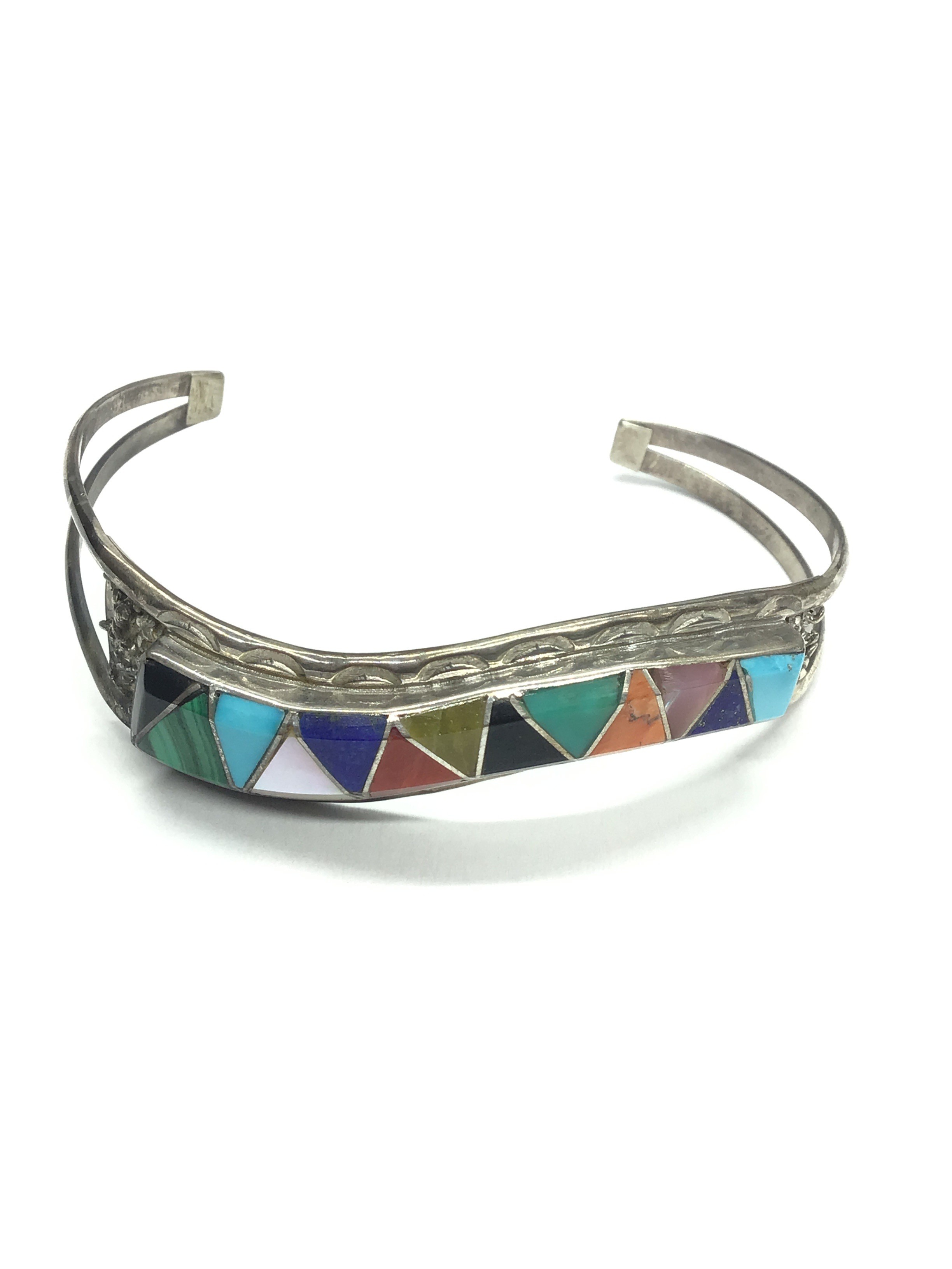 Zuni handmade cuff bracelet