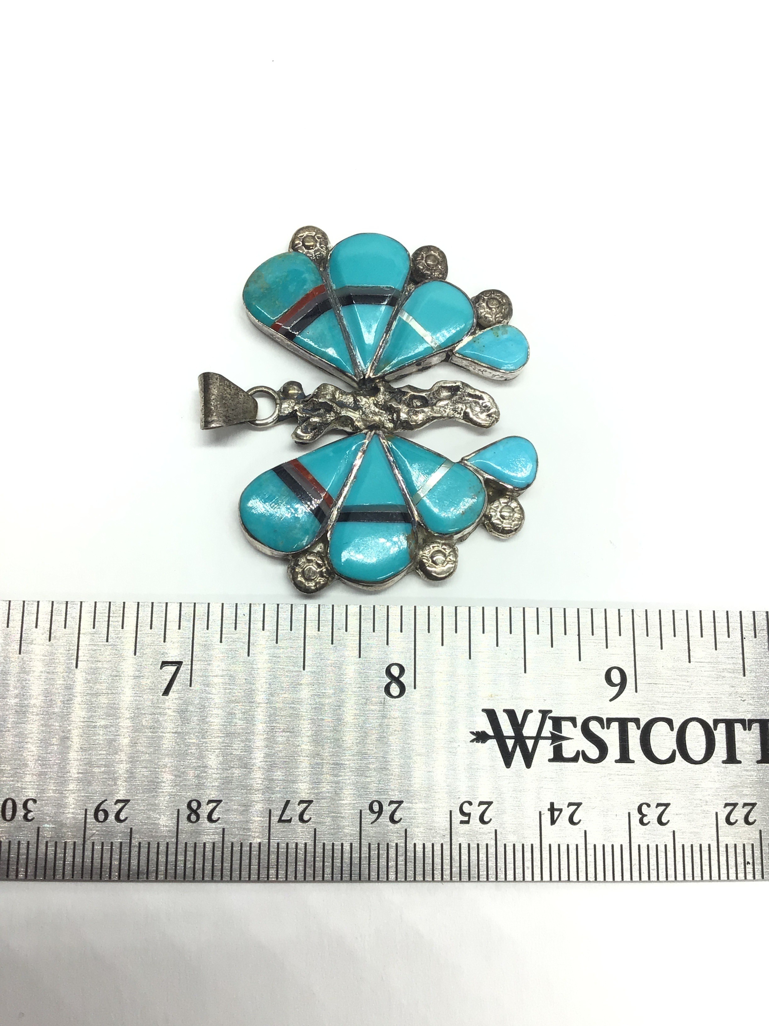 Zuni handmade pendant