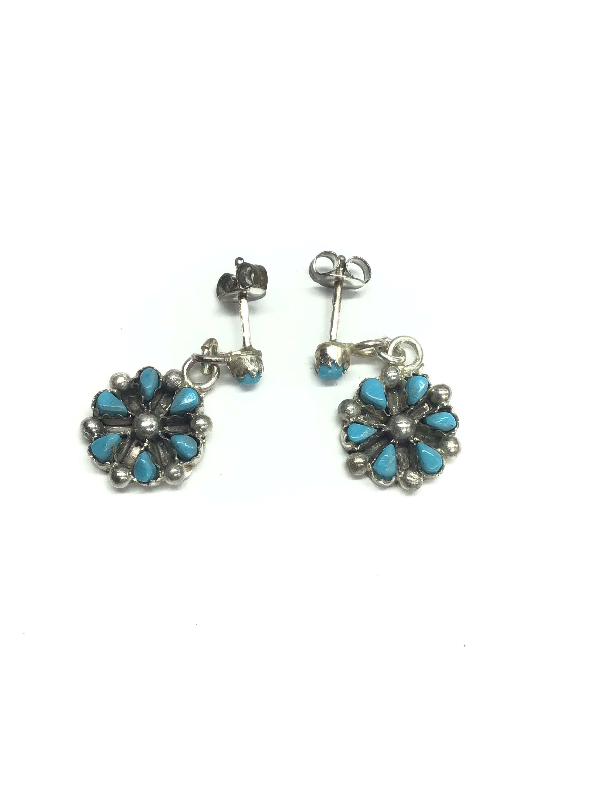 Zuni handmade earrings