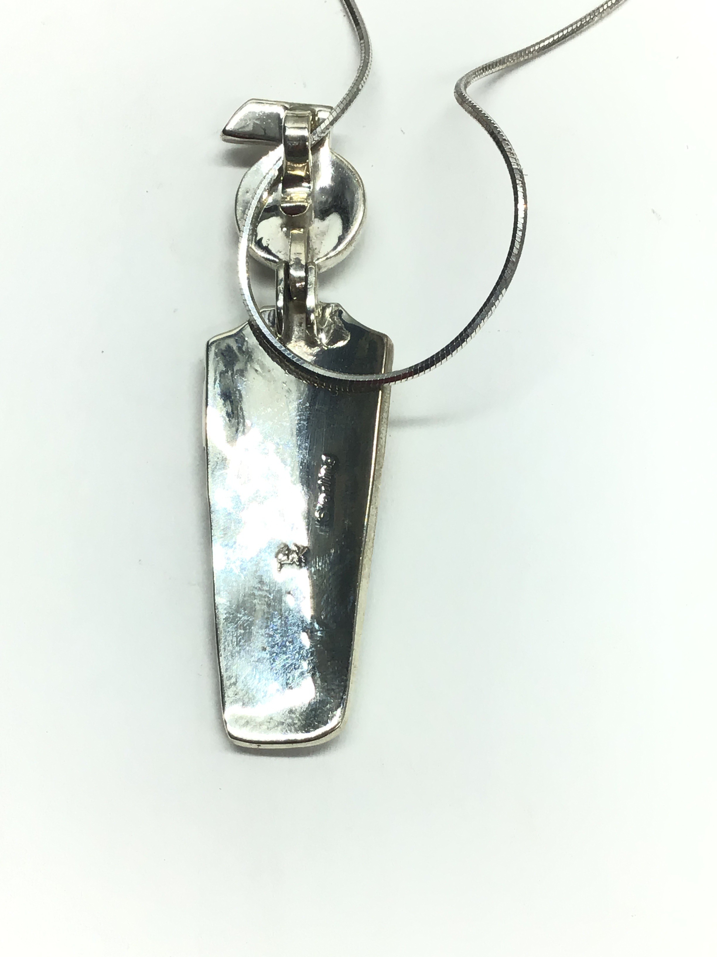 Artisan made necklace with pendant