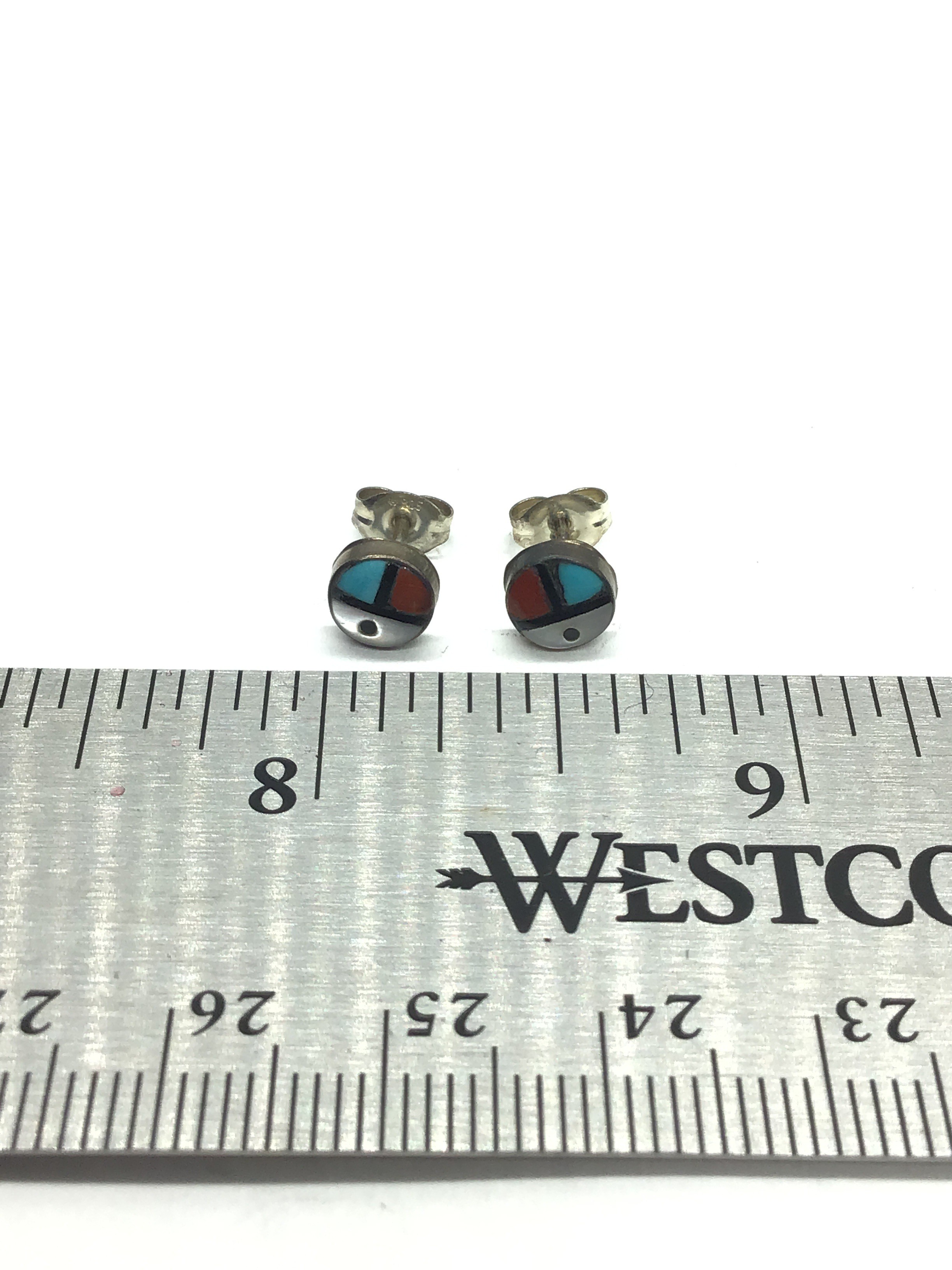Zuni handmade earrings