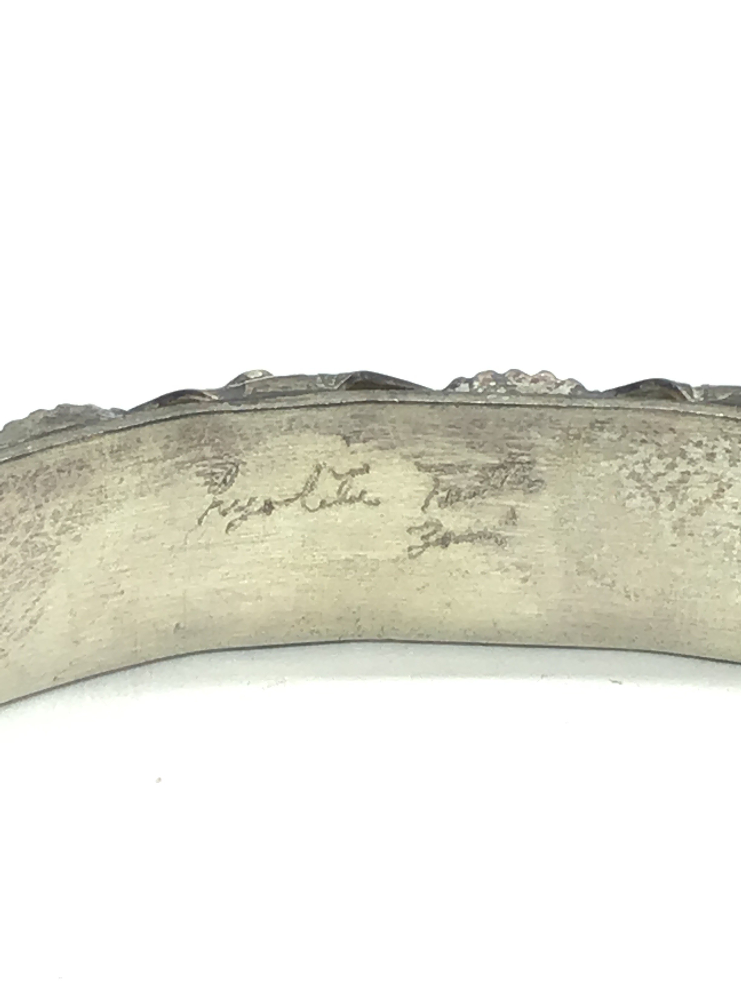 Zuni handmade cuff bracelet
