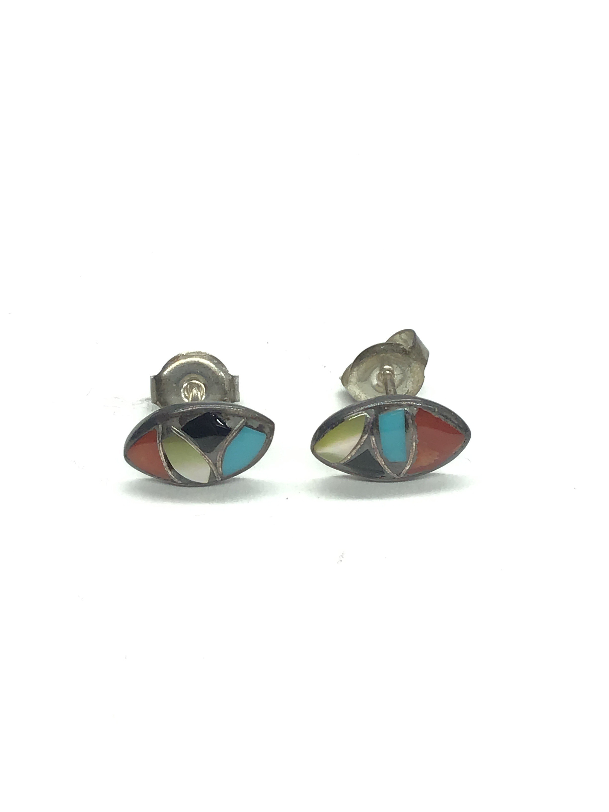 Zuni handmade earrings